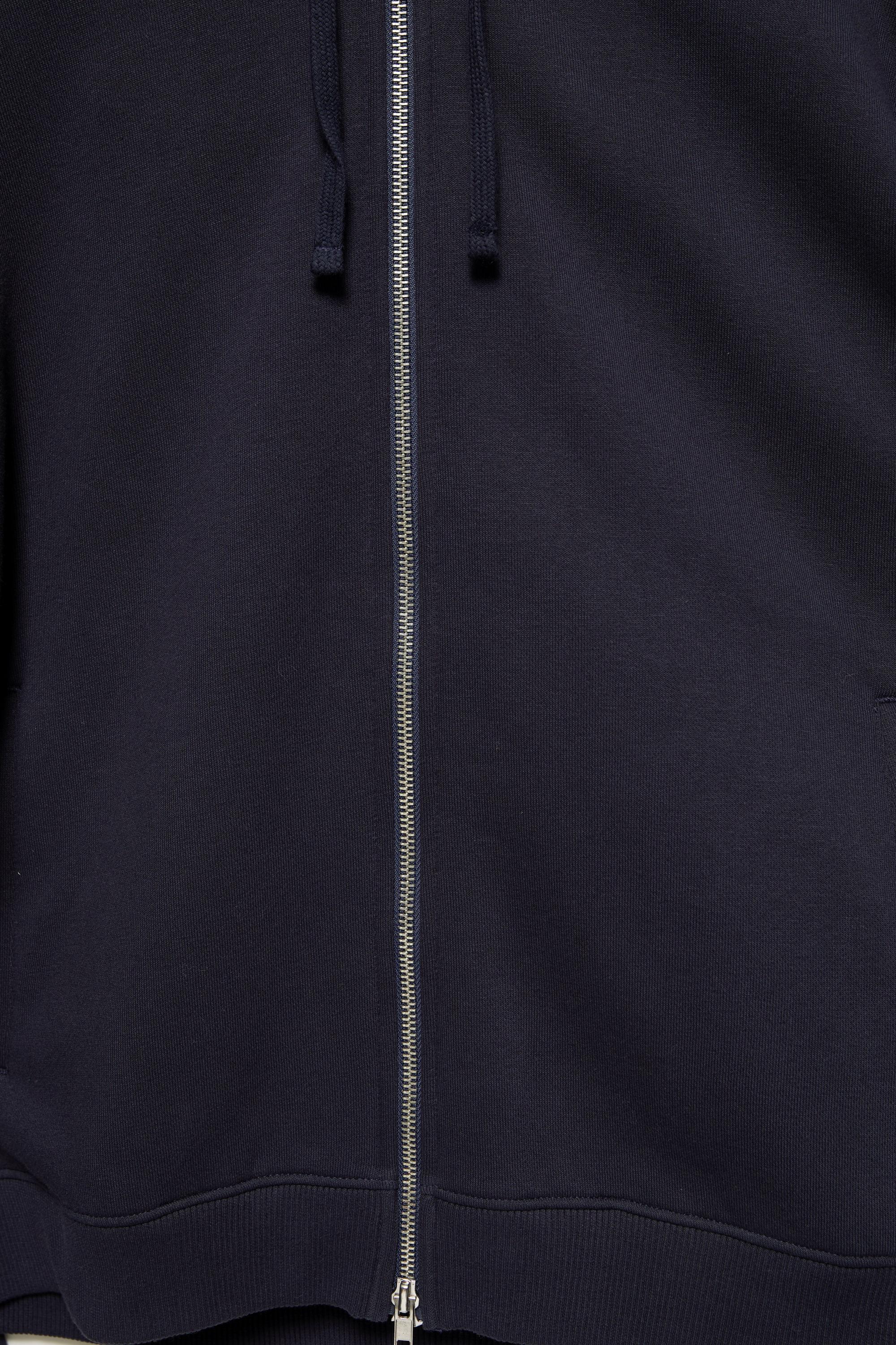 Zip-up hoodie — Navy