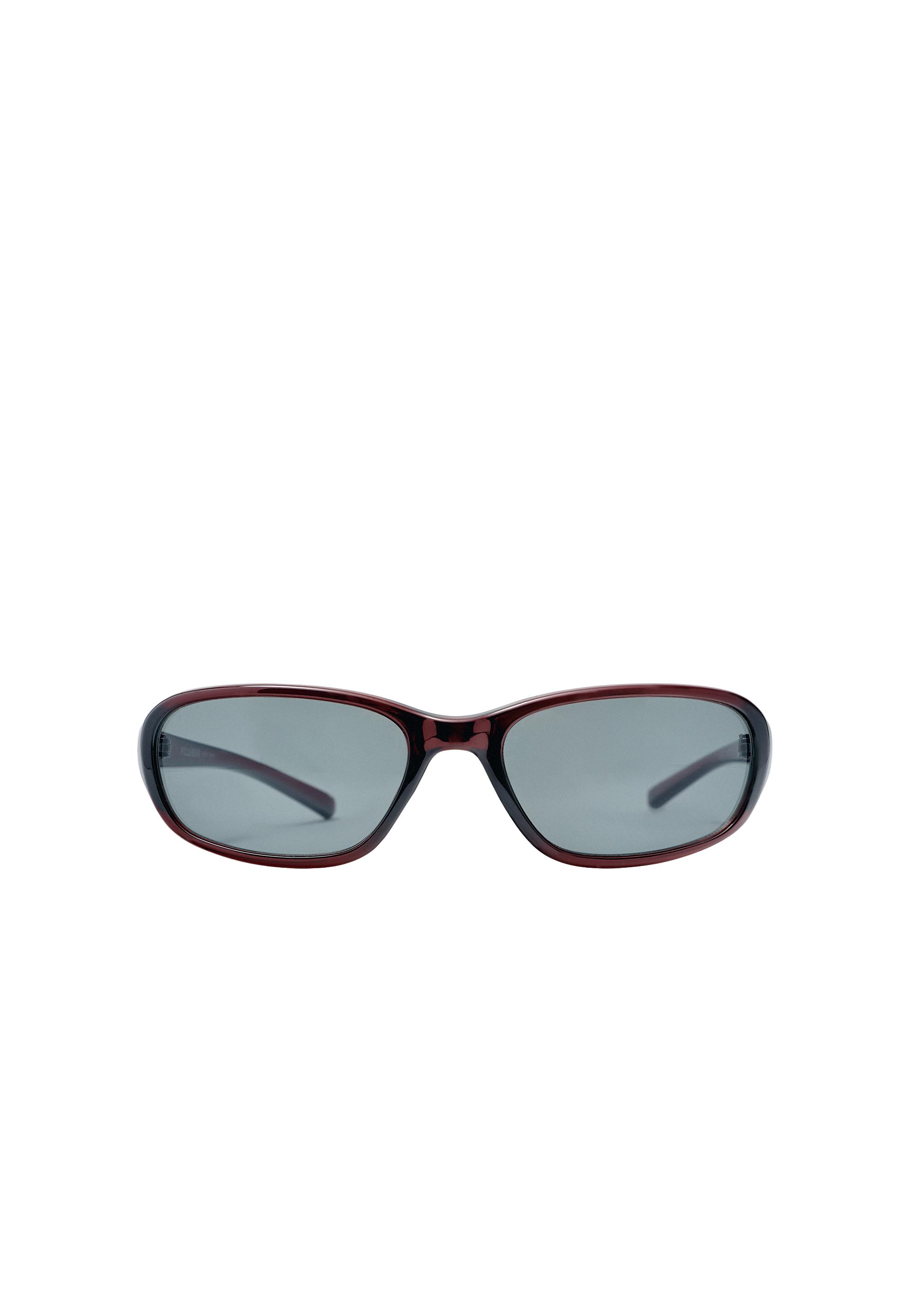 Rounded sunglasses — Brown