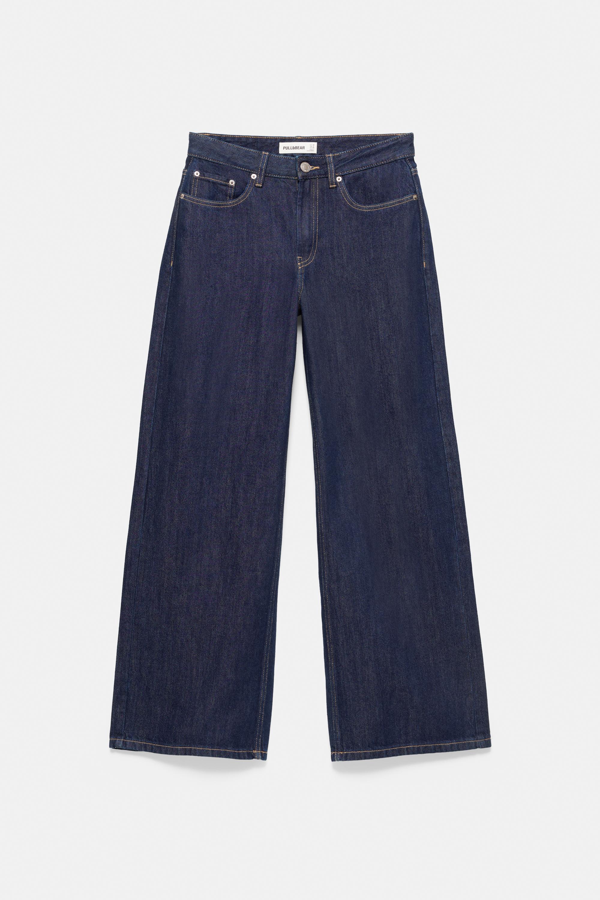 Oversize baggy jeans — Ink blue