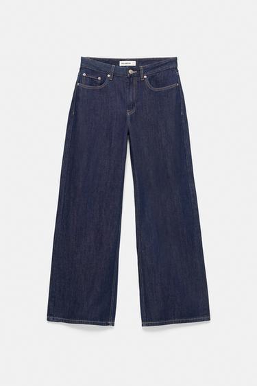Low-rise baggy jeans — Ink blue 6