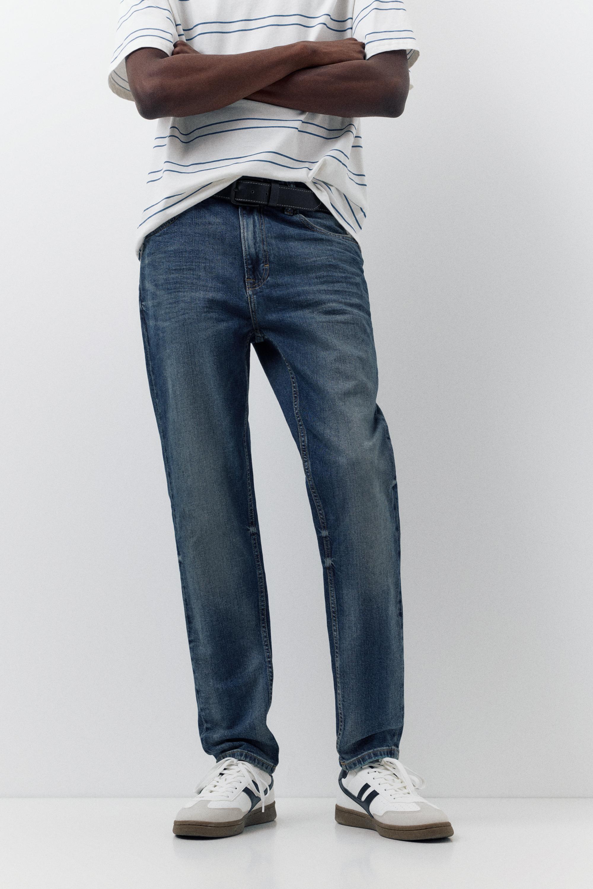 Slim fit jeans — Neon blue