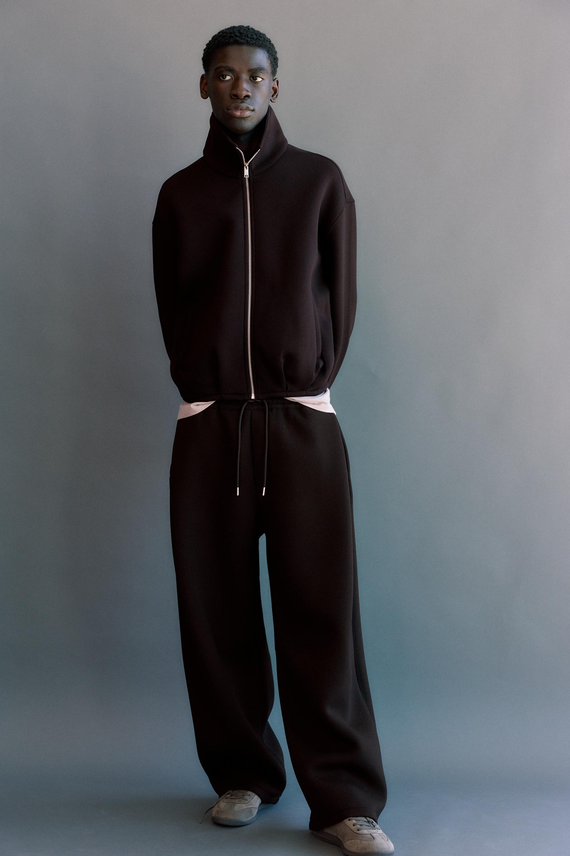 Relaxed fit sweatpants — Black