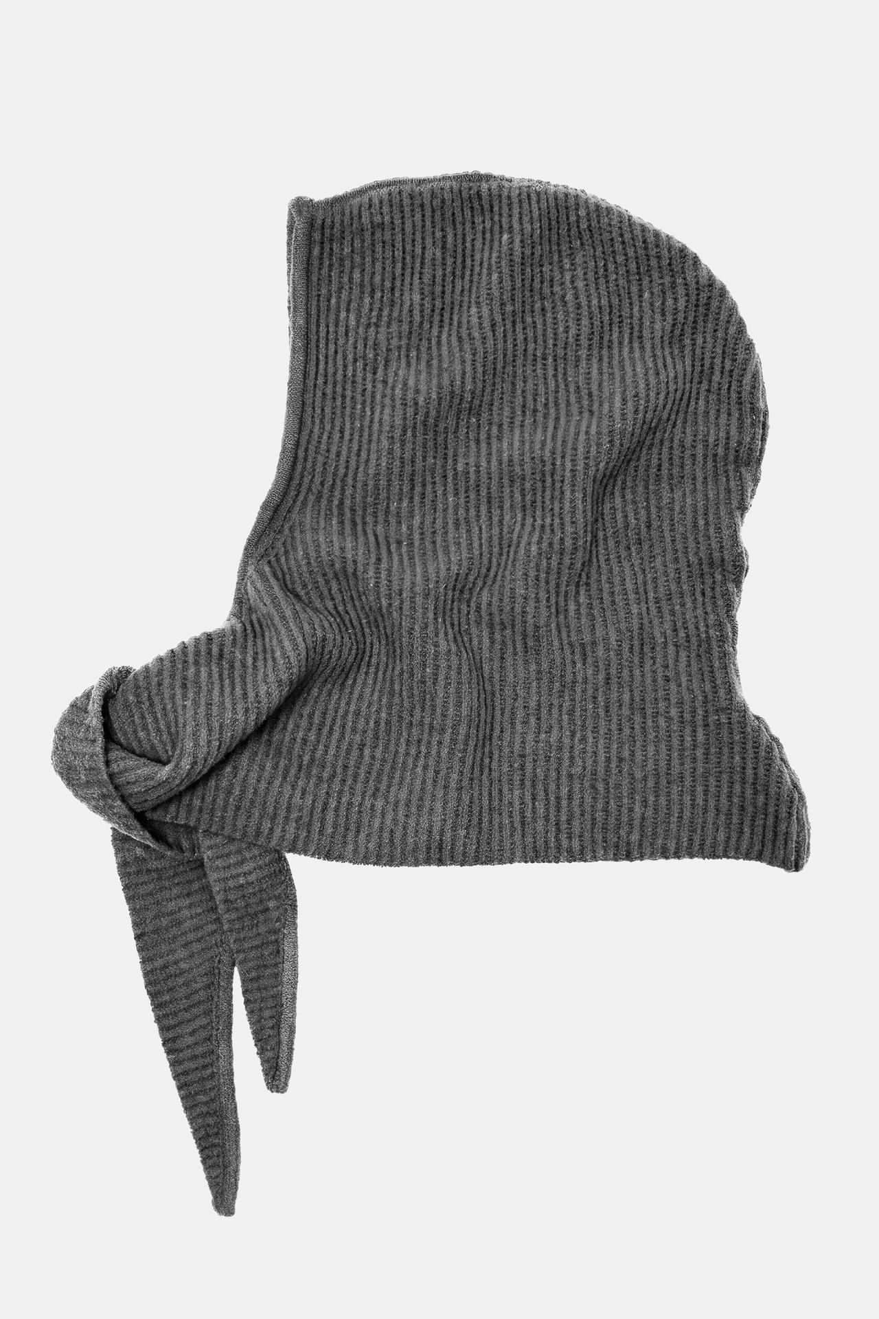 Balaclava with scarf — Anthracite grey