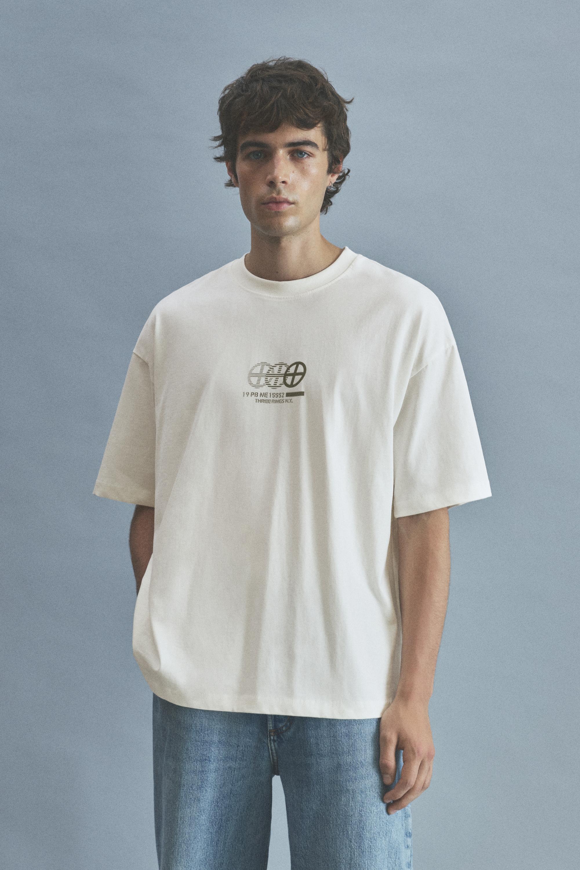 Camiseta relaxed gráfico