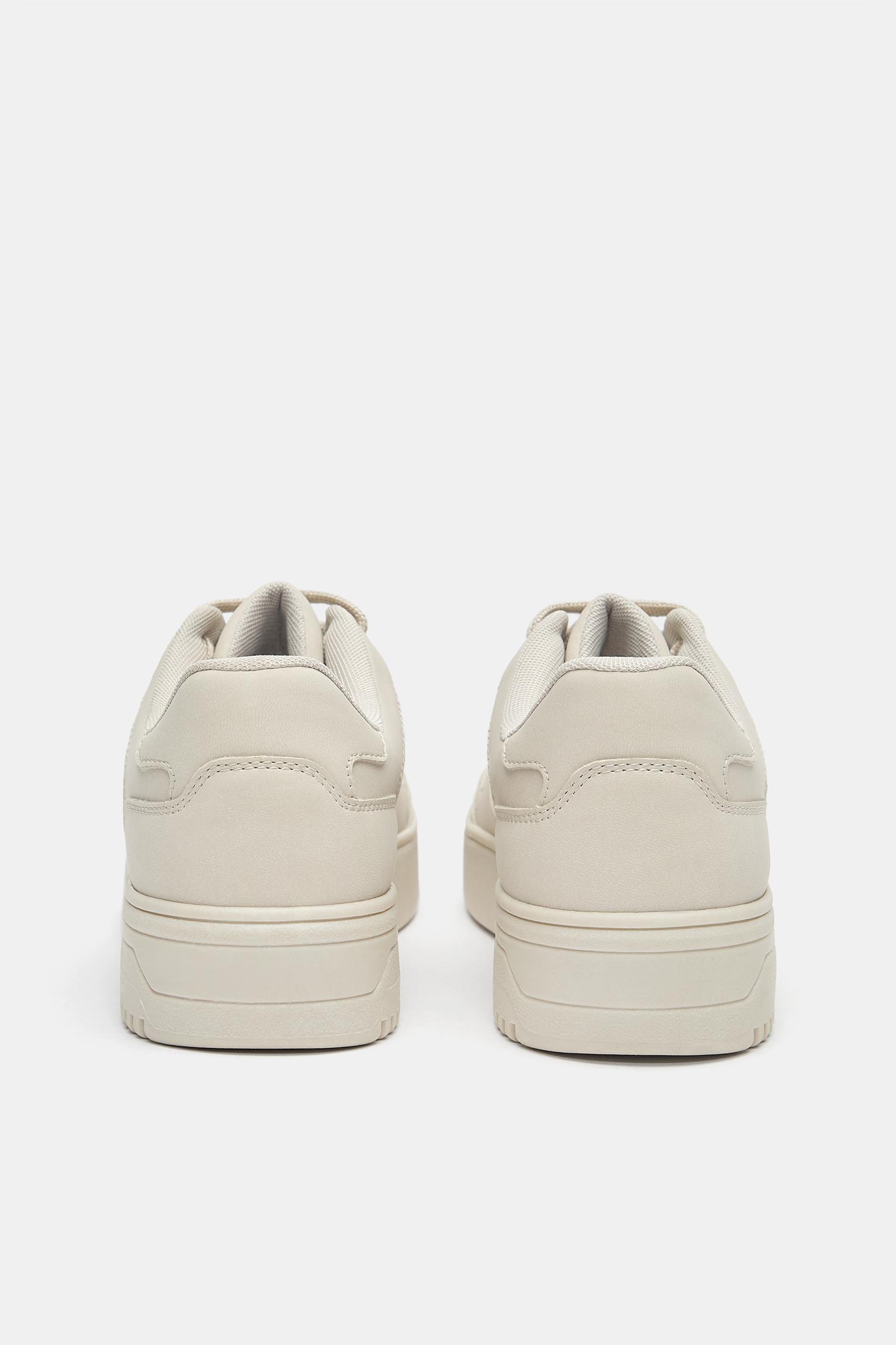 Chunky sole trainers — Ecru