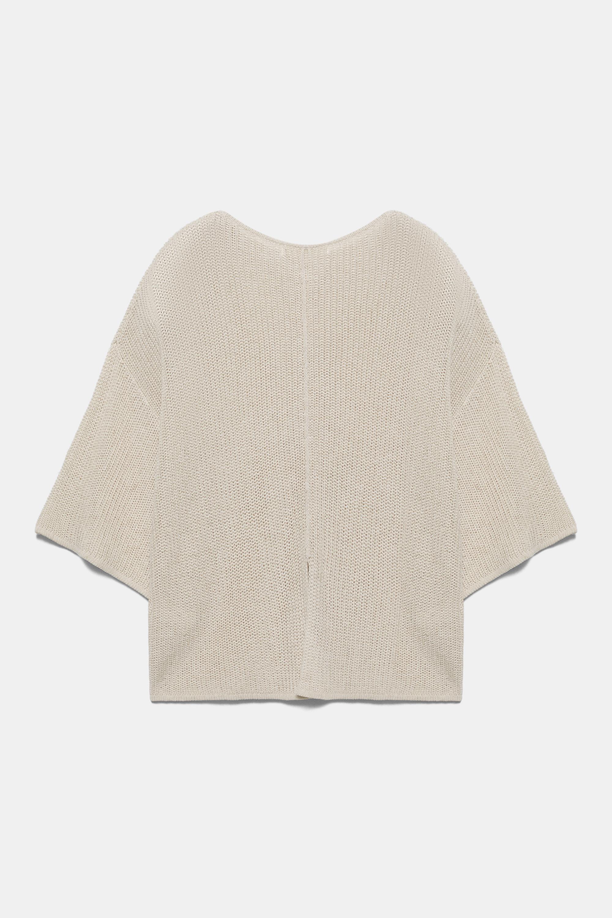 Kısa kollu düğmeli hırka - Görsel 5