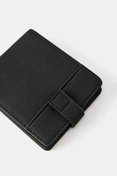 Rubberised wallet — Black 4