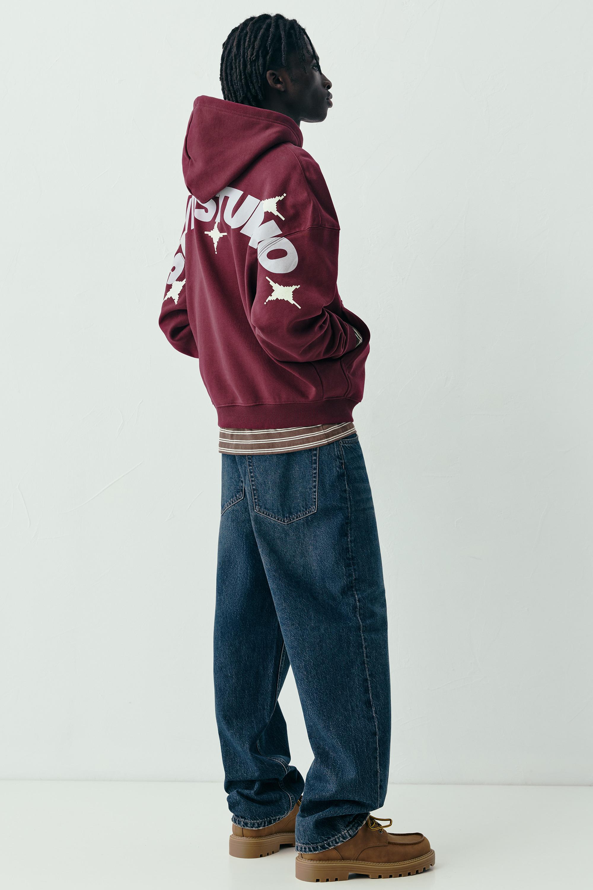 STWD Studio kapüşonlu sweatshirt - Görsel 12