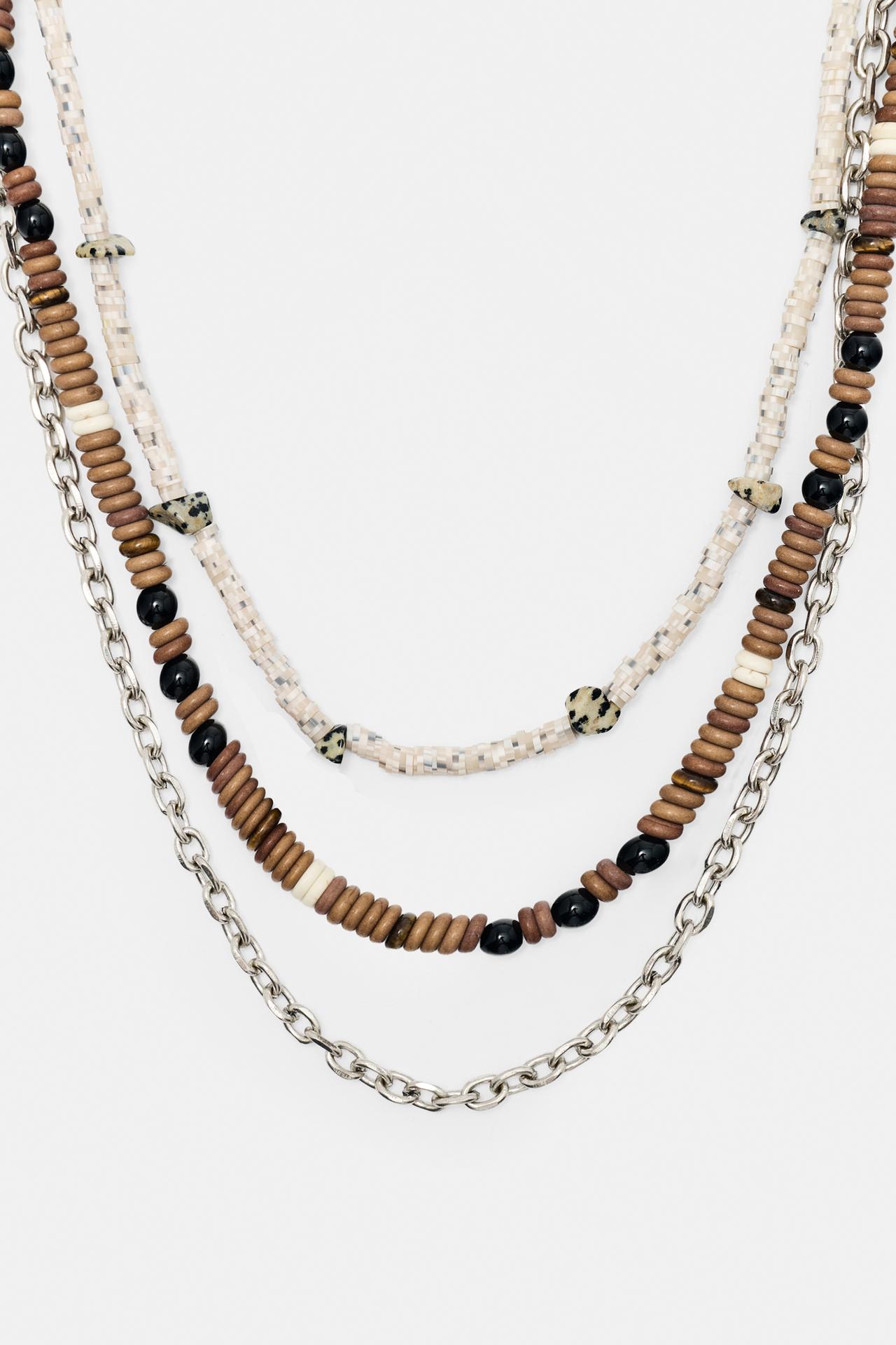3-pack of beaded necklaces — Others
