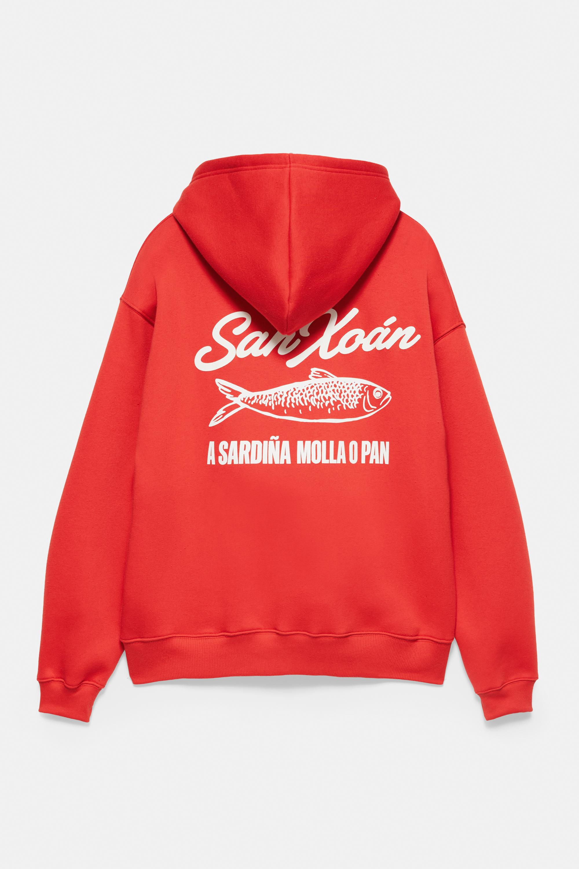 San Xoán hoodie — Red