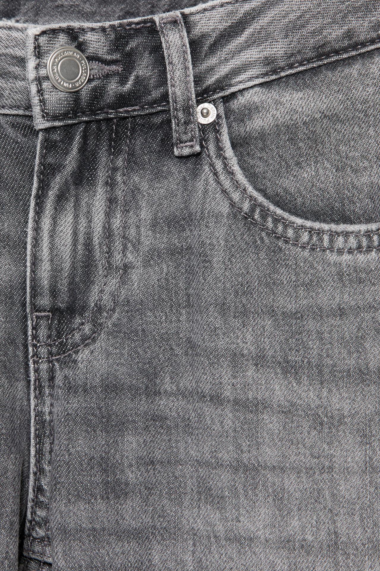 Low-rise star straight-leg jeans — Grey