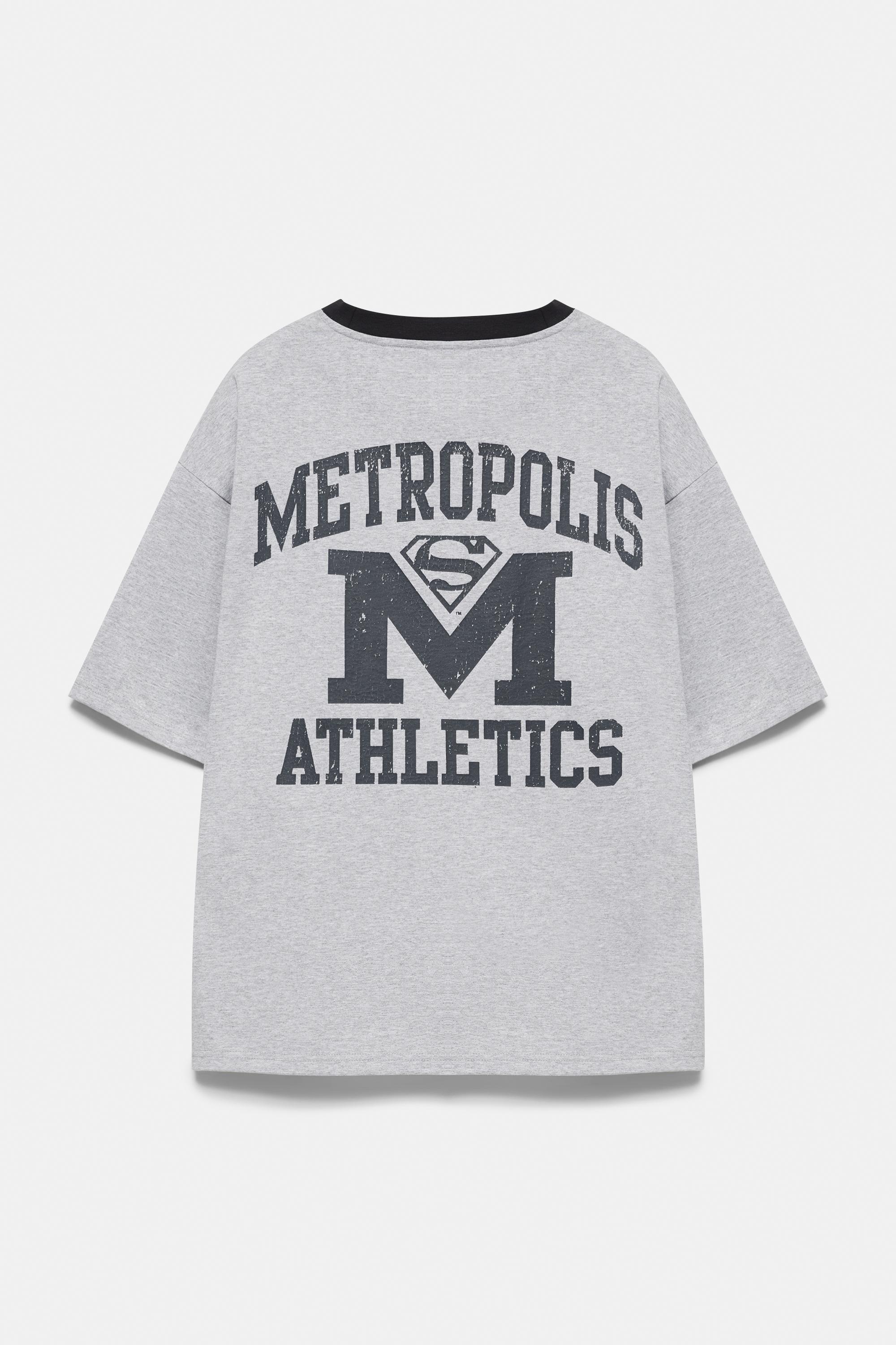 Metropolis Superman T-shirt — Grey marl