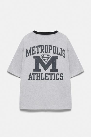 Metropolis Superman T-shirt — Grey marl 2