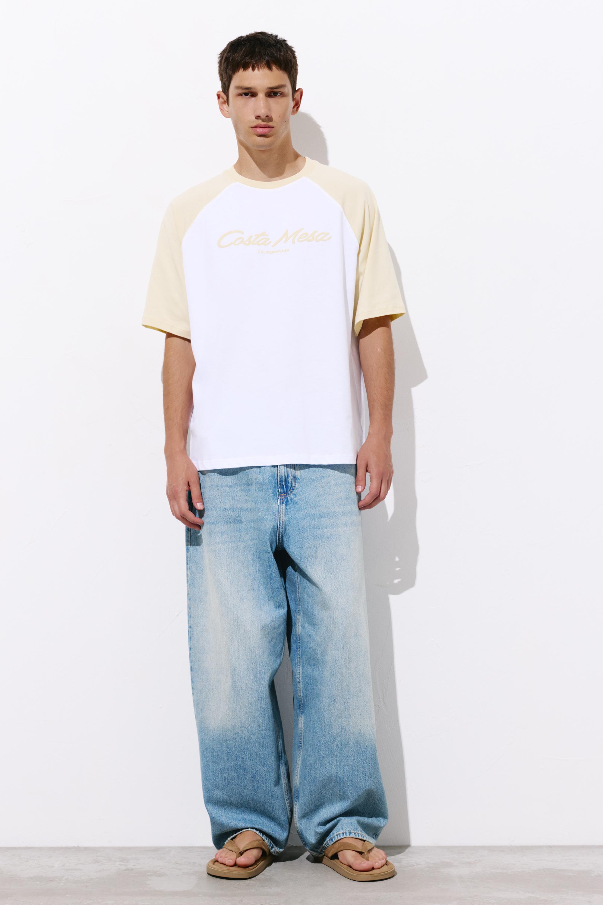 Costa Mesa T-shirt — Yellow