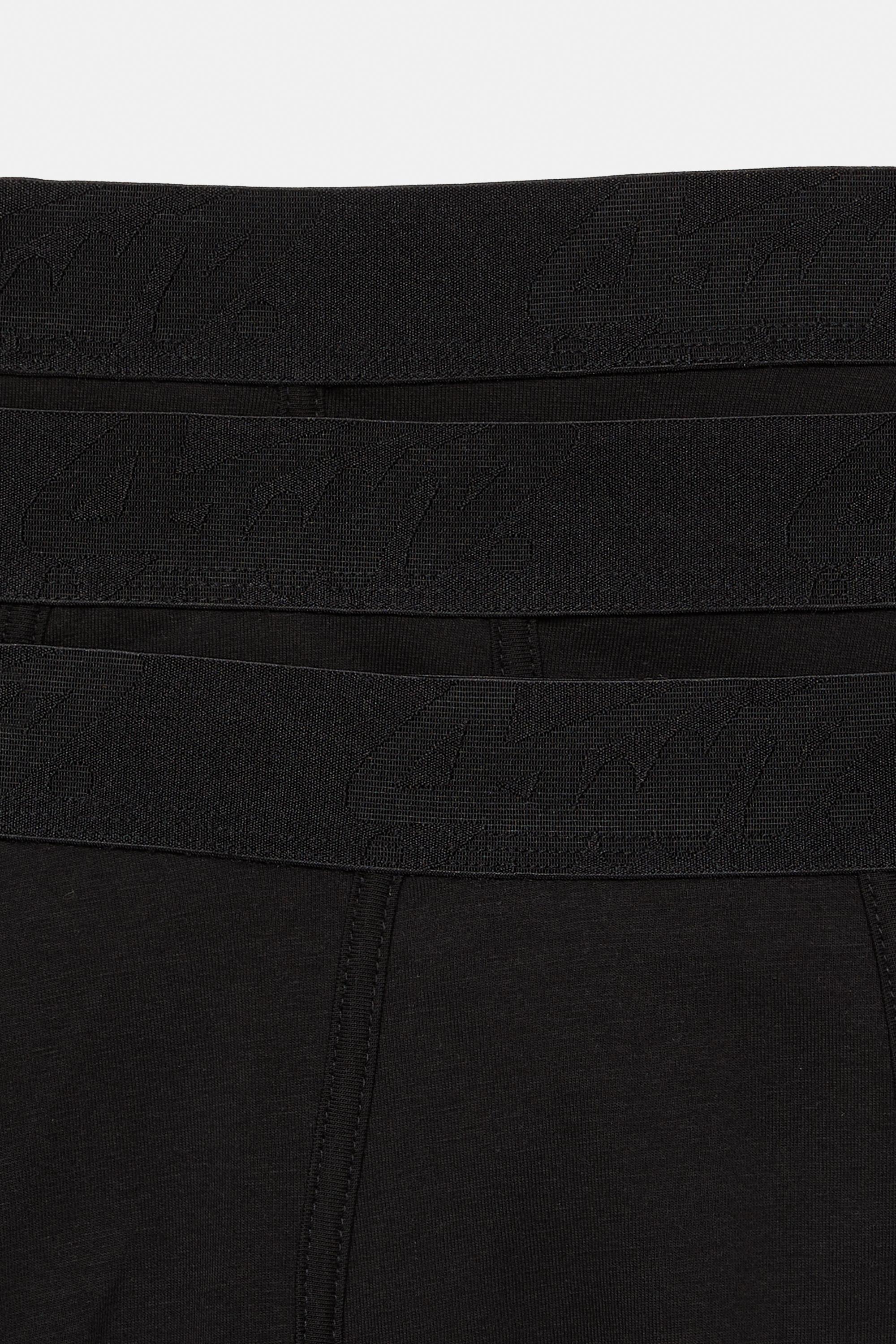 Pack of 3 black STWD boxers — Black