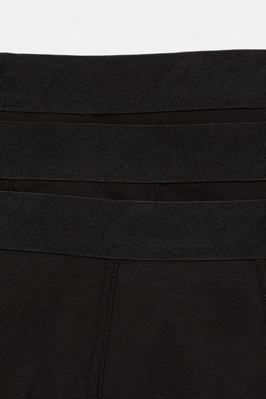 Pack of 3 black STWD boxers — Black 2