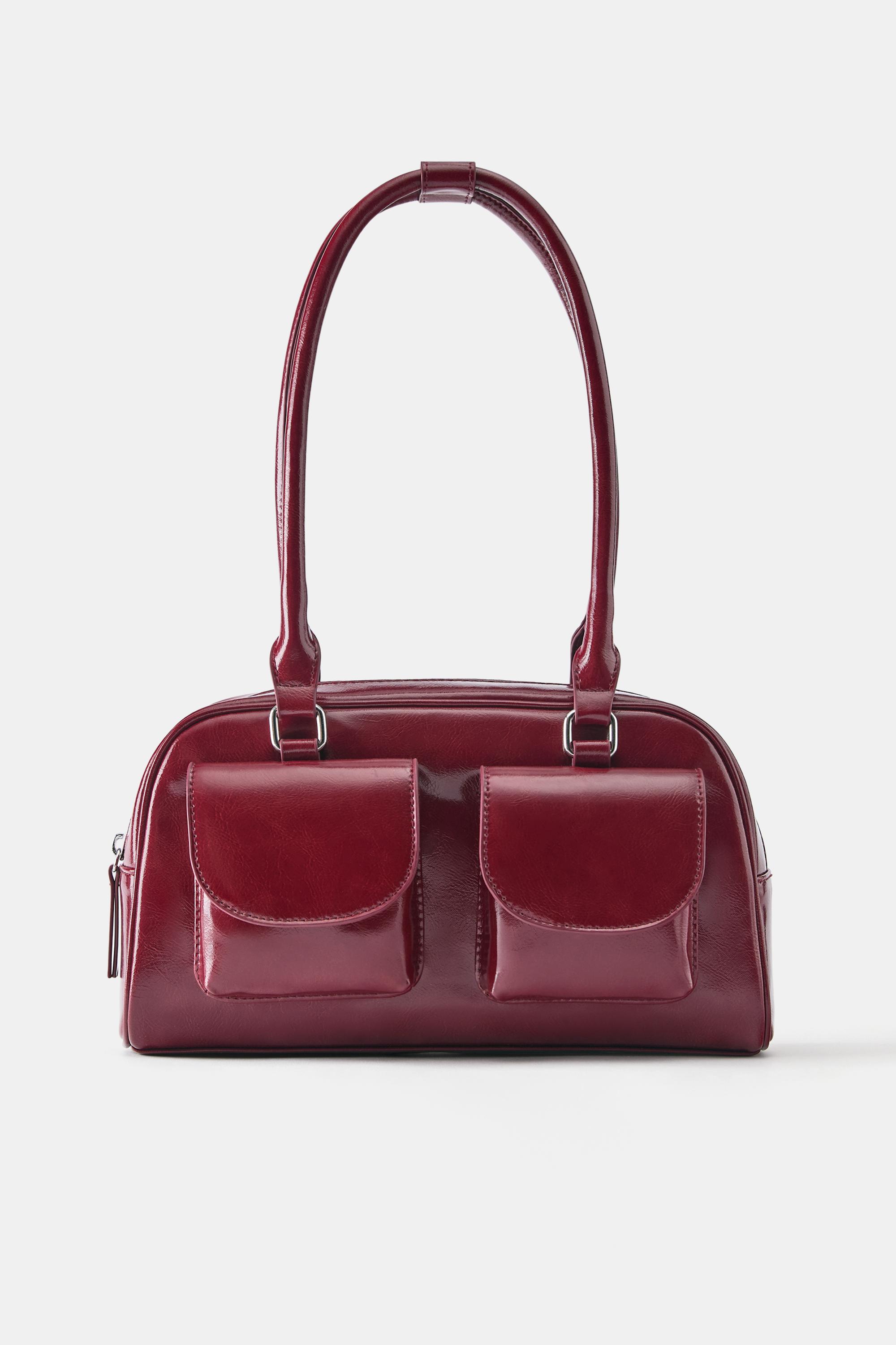 Multipocket shoulder bag — Red