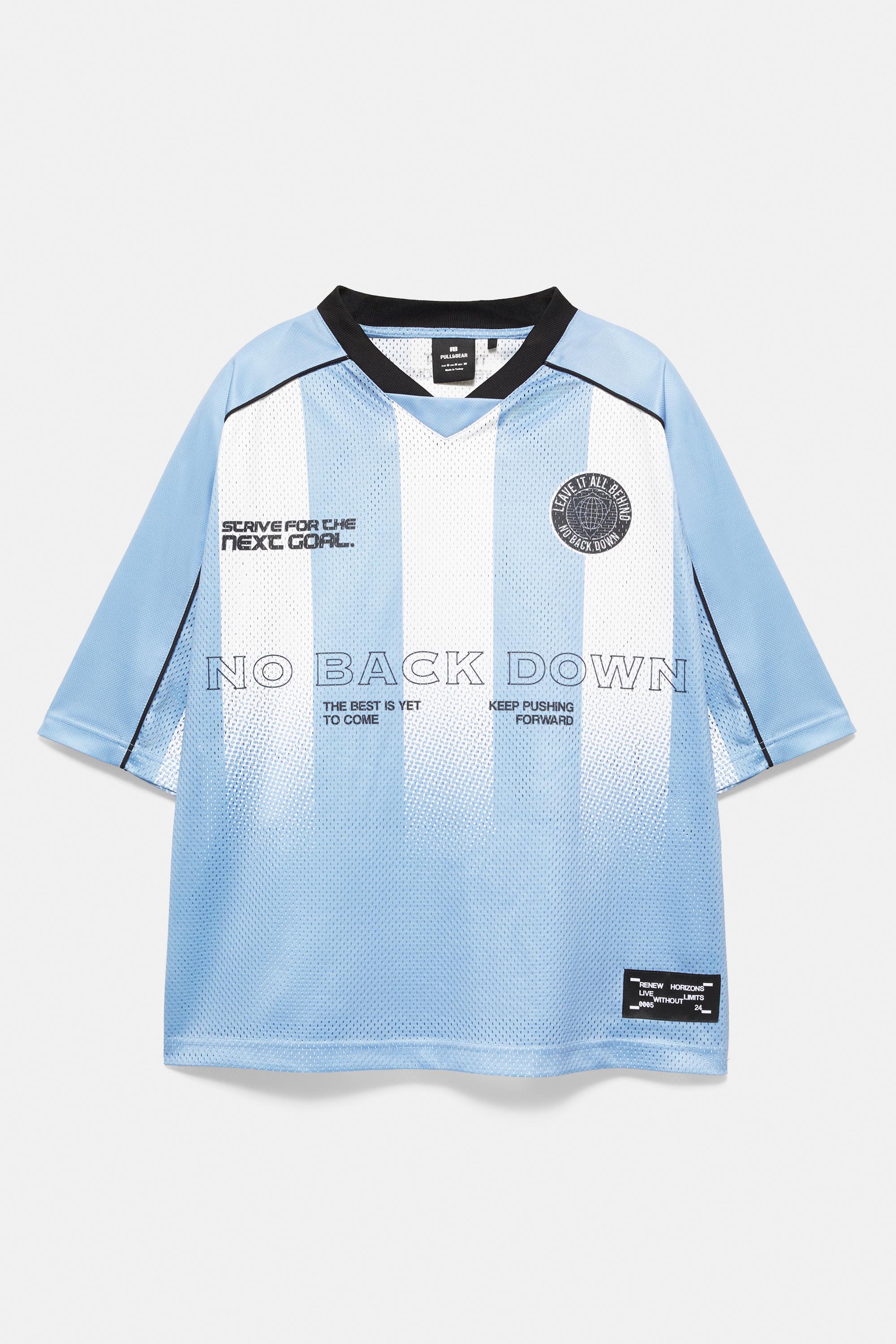STWD boxy T-shirt — Sky blue