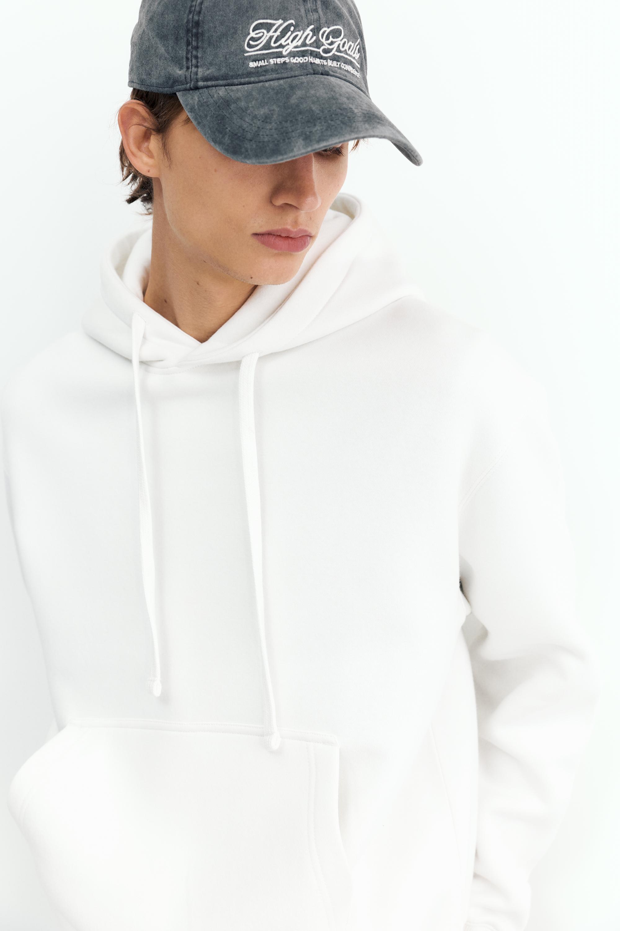 Basic hoodie — Off white