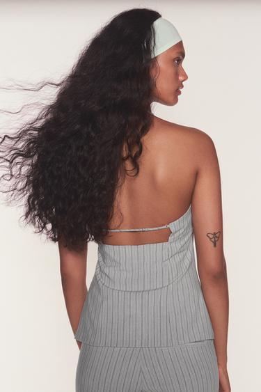Striped halter top — Striped 4