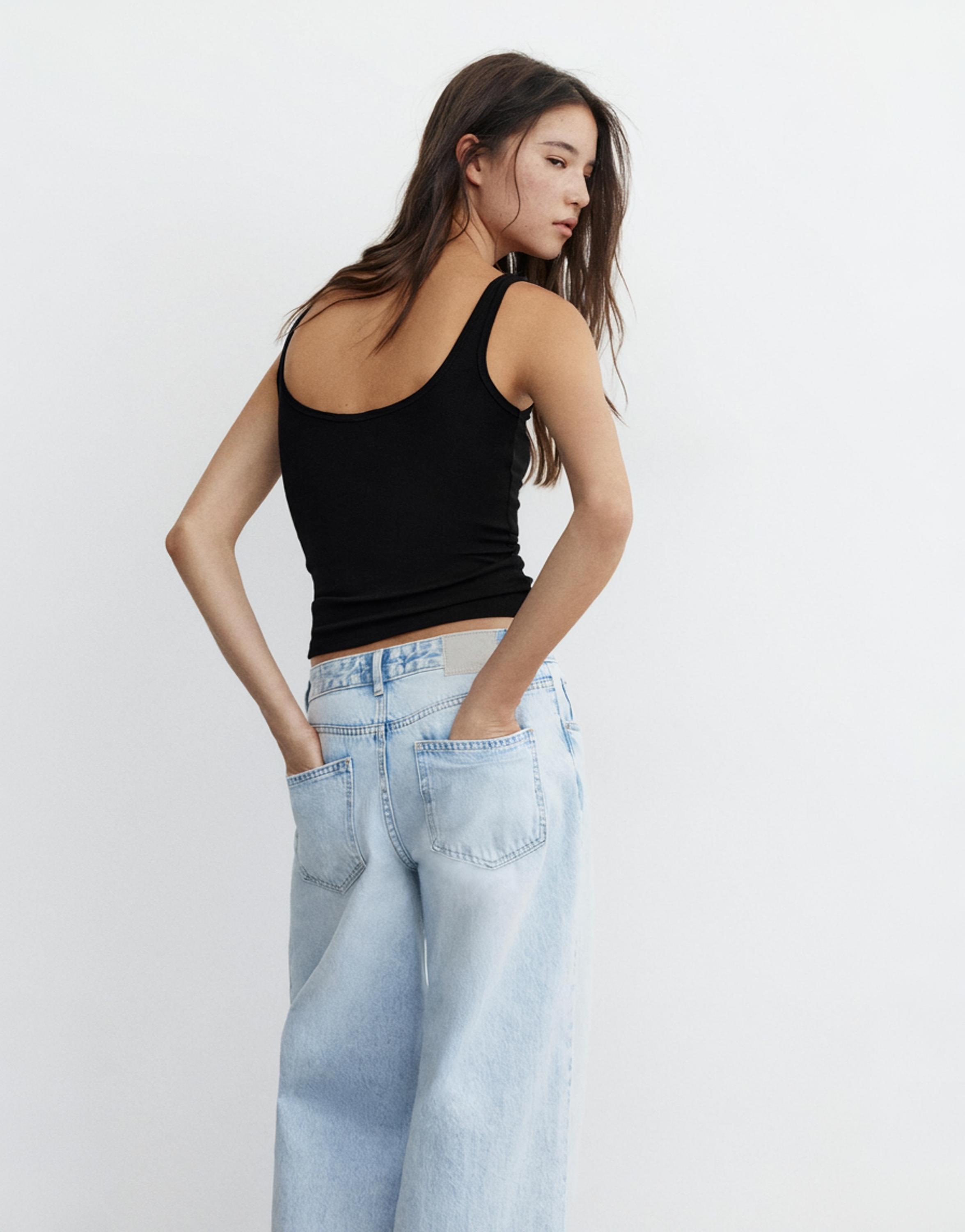 Modal askılı tank top - Görsel 11