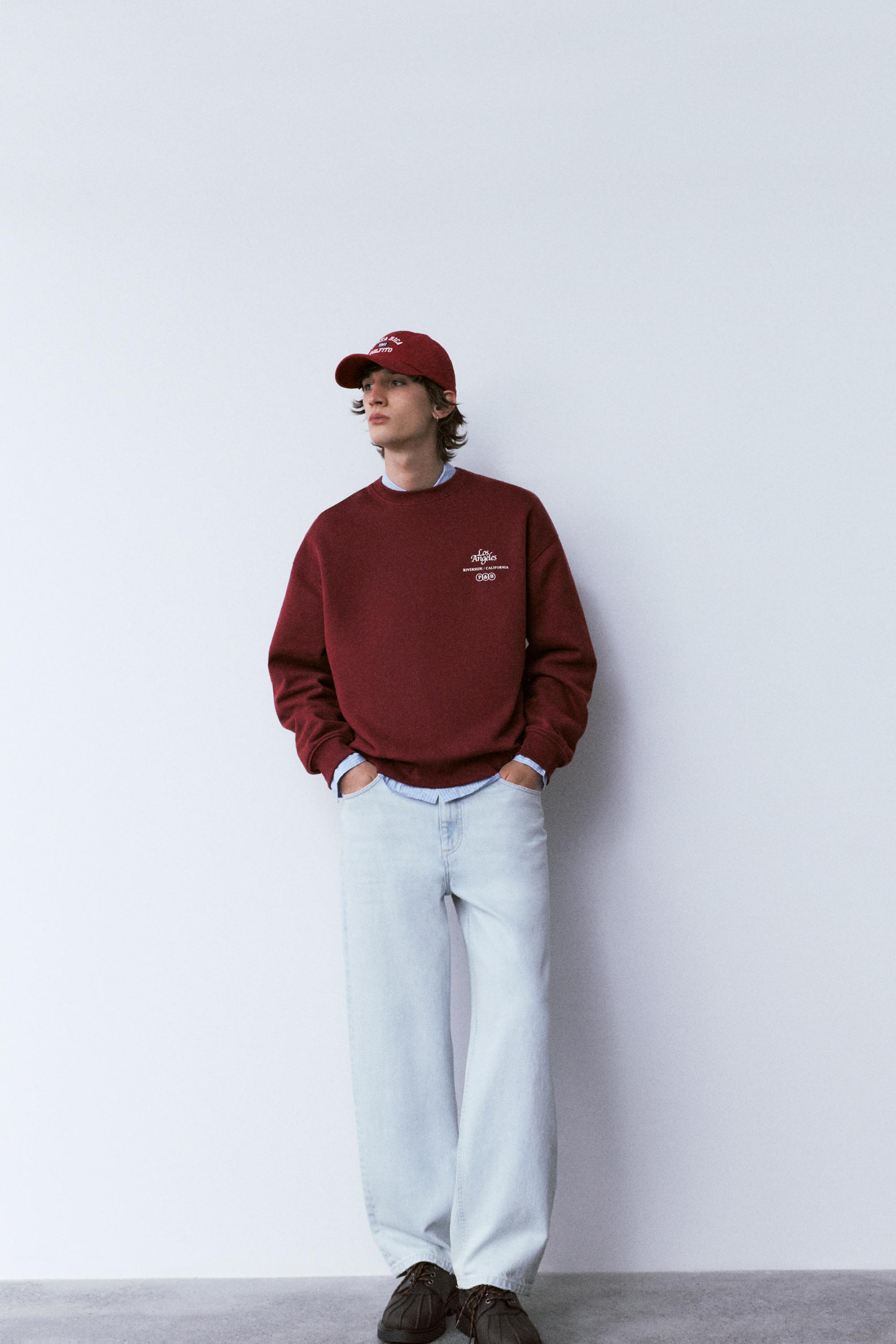 Bisiklet yaka sweatshirt - Görsel 24