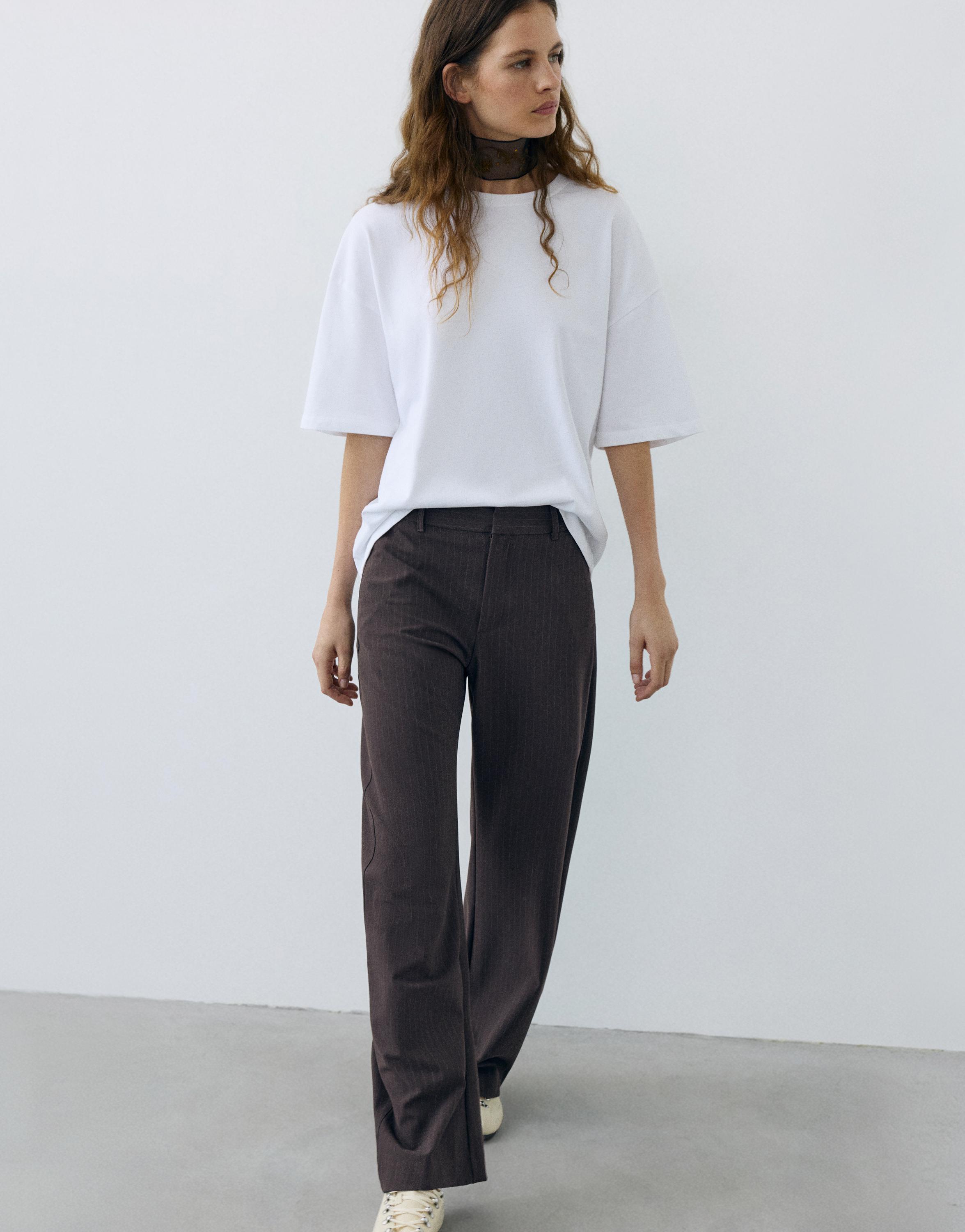 Smart trousers — Brown