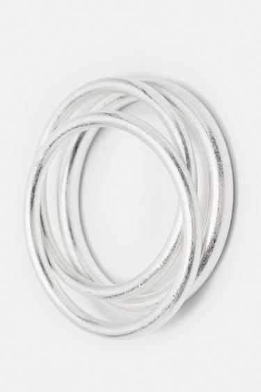 Pack of 3 rigid bracelets — Silver 4