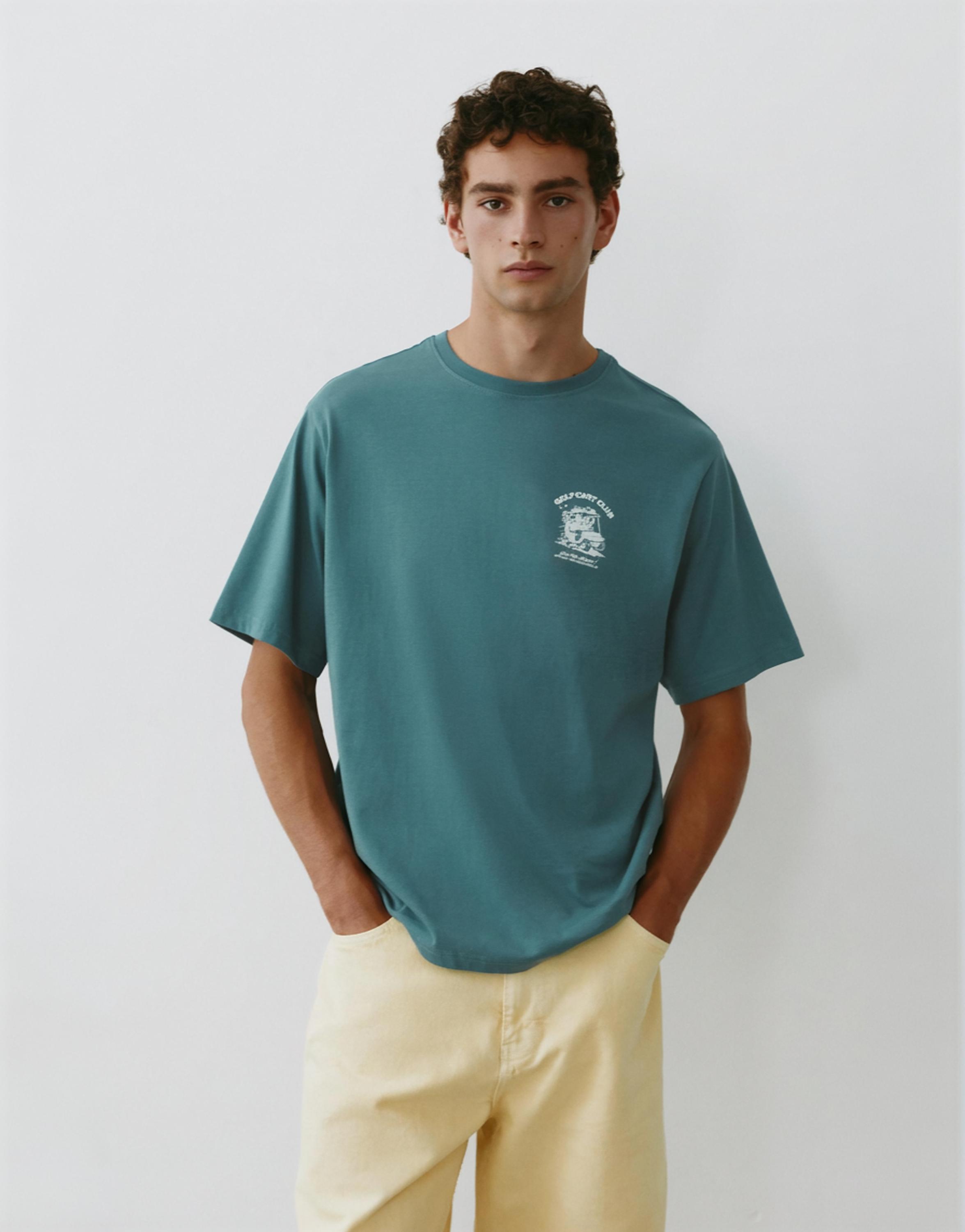 Golf Cart Club T-shirt — Green