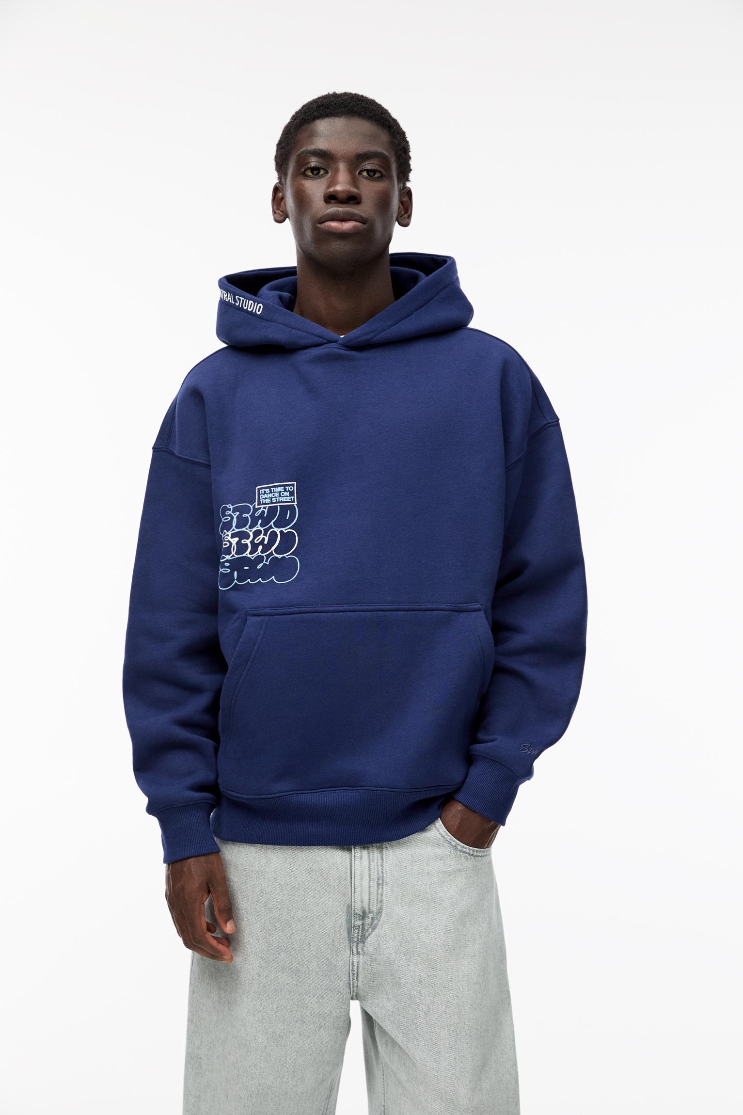 Pull and bear mens sweatshirt best sale