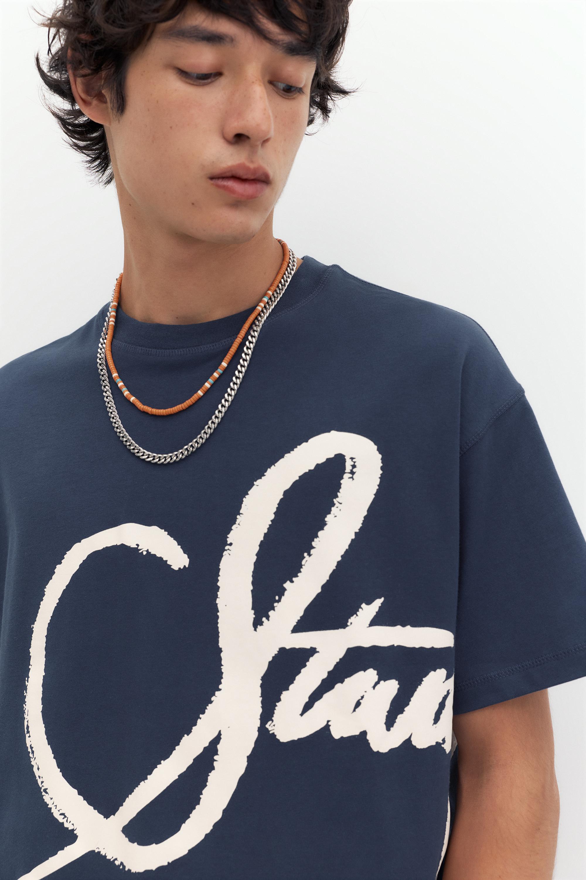STWD graffiti T-shirt — Blue