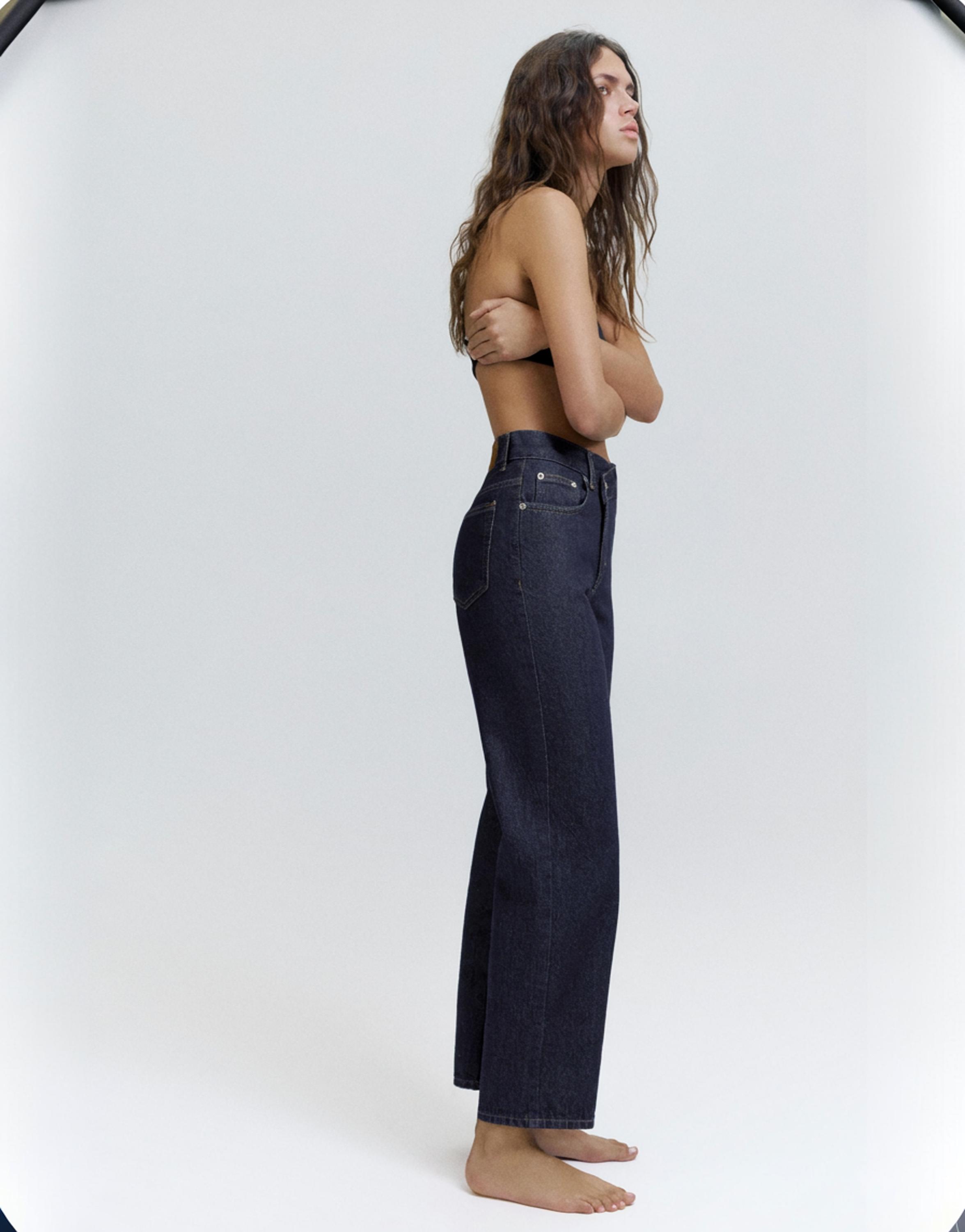 Çapraz bel straight fit jean - Görsel 26