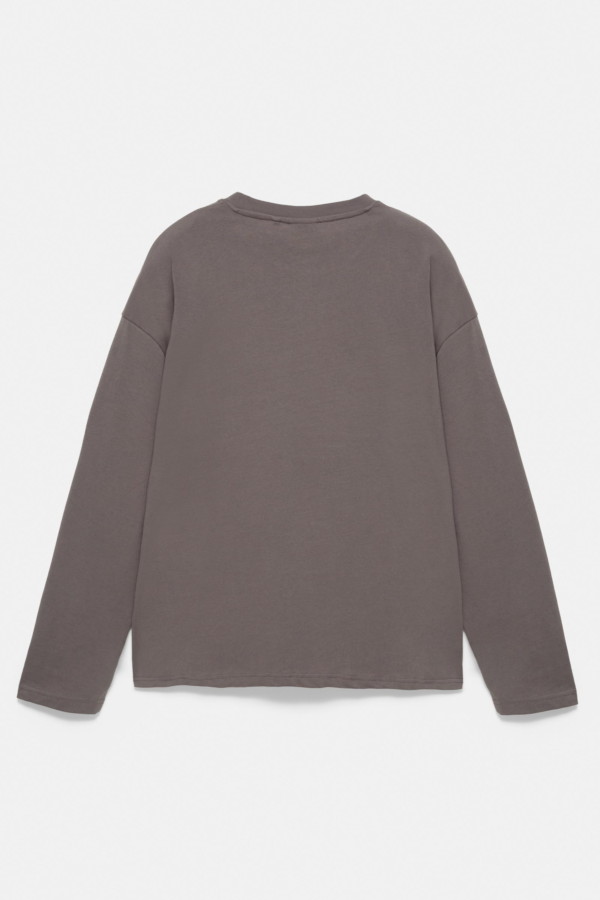 Heavy weight relaxed fit T-shirt — Anthracite grey