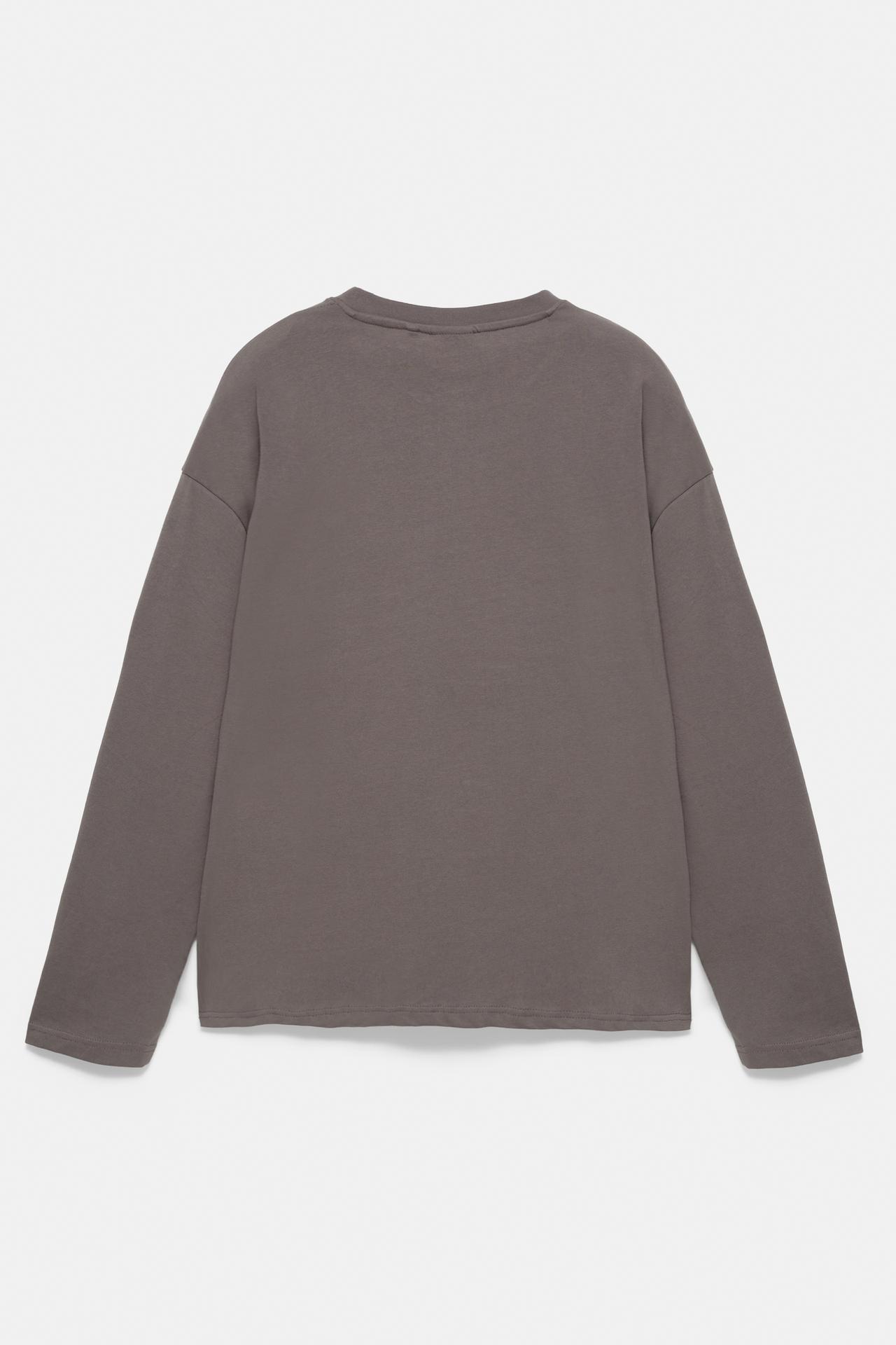 Heavy weight relaxed fit T-shirt — Anthracite grey