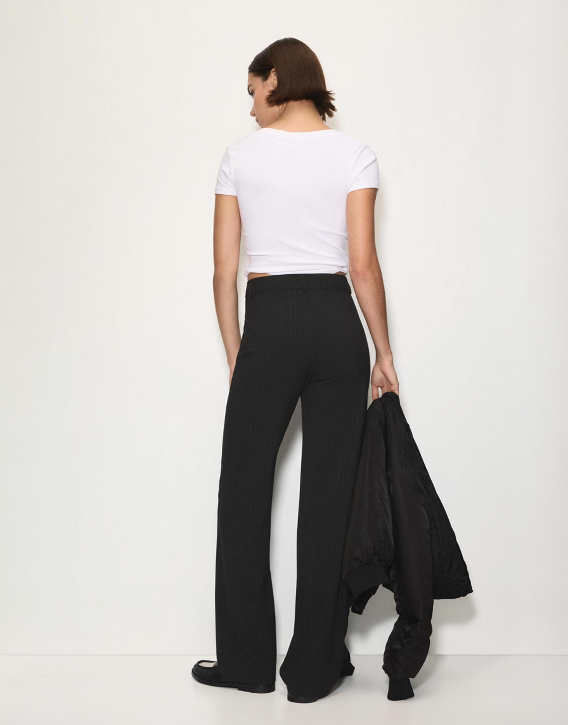 Dikiş detaylı kumaş pantolon - Görsel 118