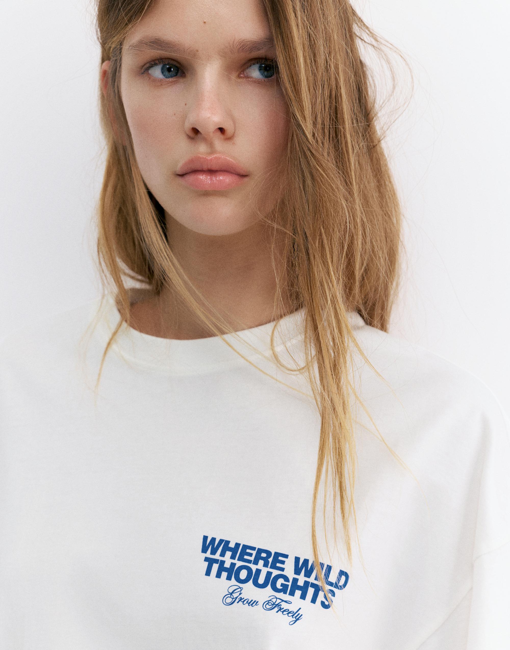 Güneş grafik baskılı t-shirt - Görsel 13