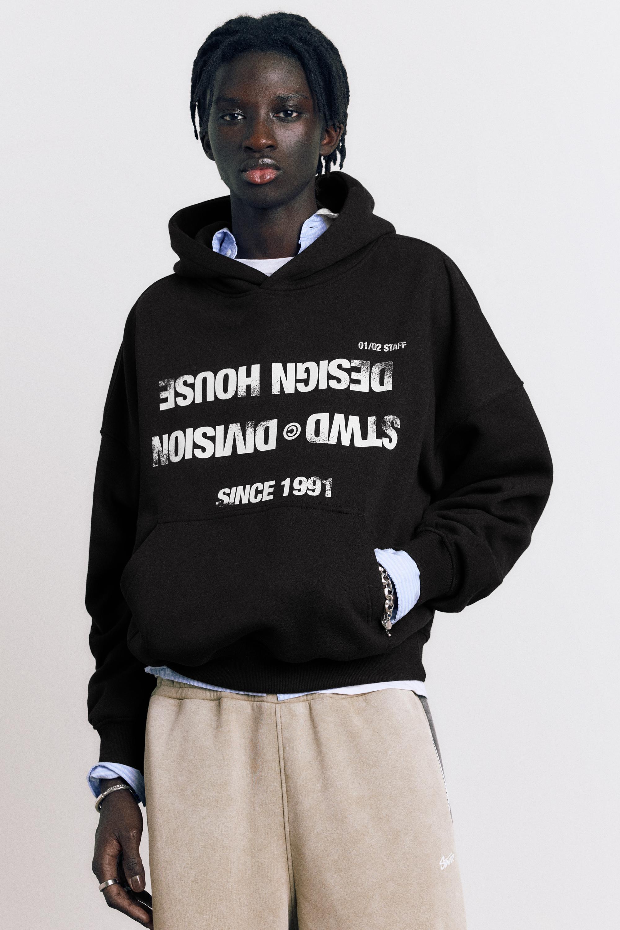 STWD Division kapüşonlu sweatshirt - Görsel 2