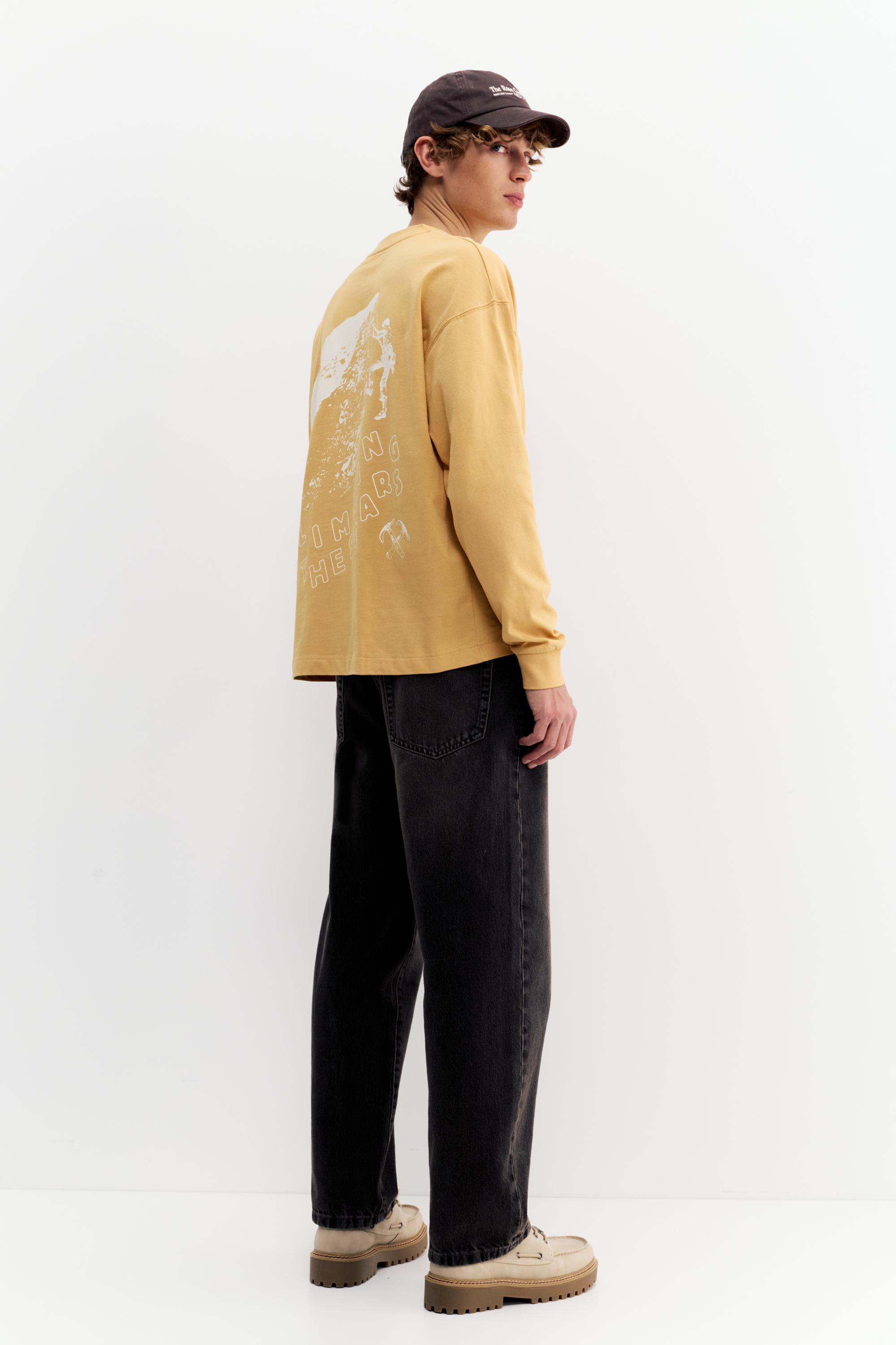 Cepli uzun kollu tişört - Görsel 3