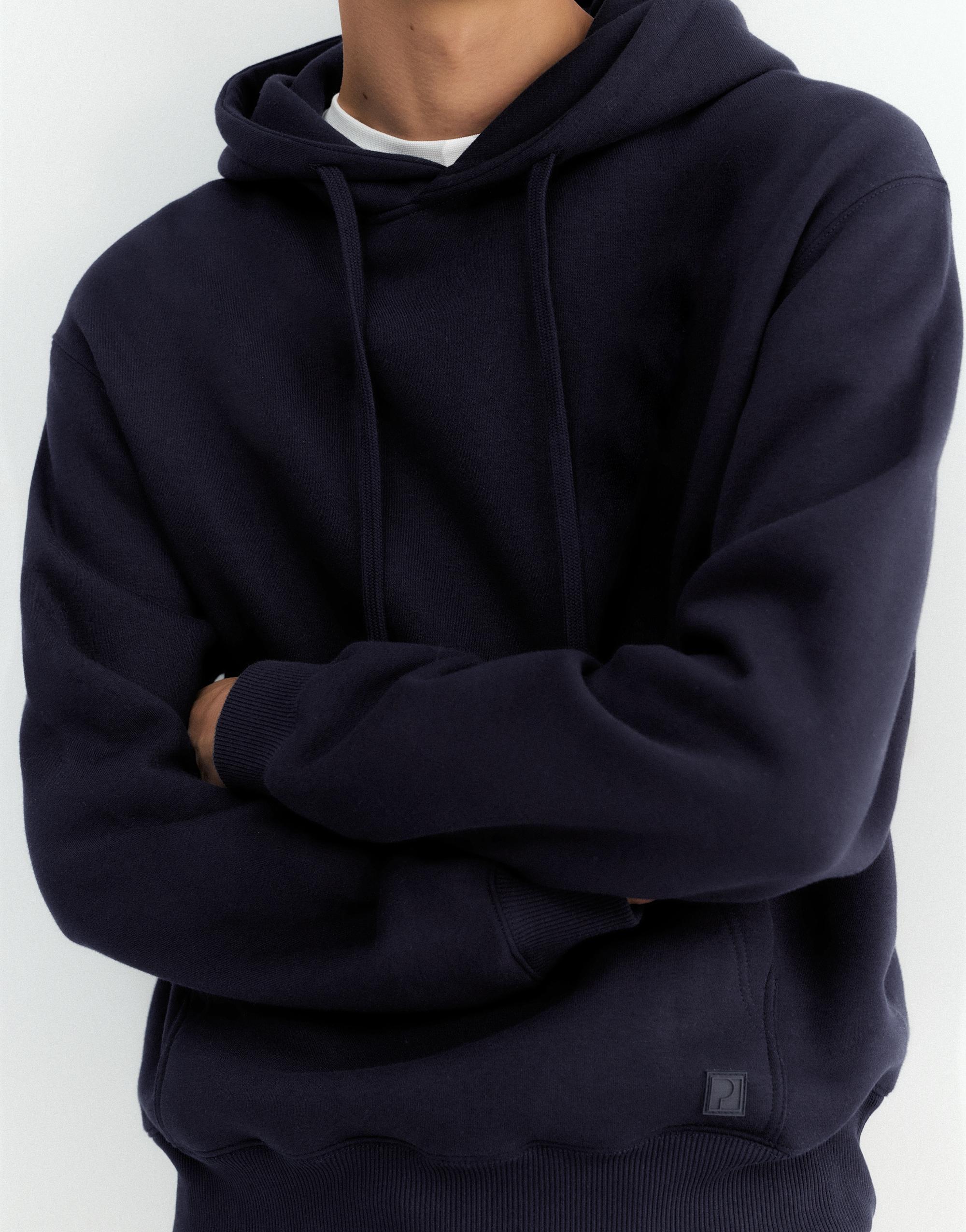 Basic hoodie — Navy