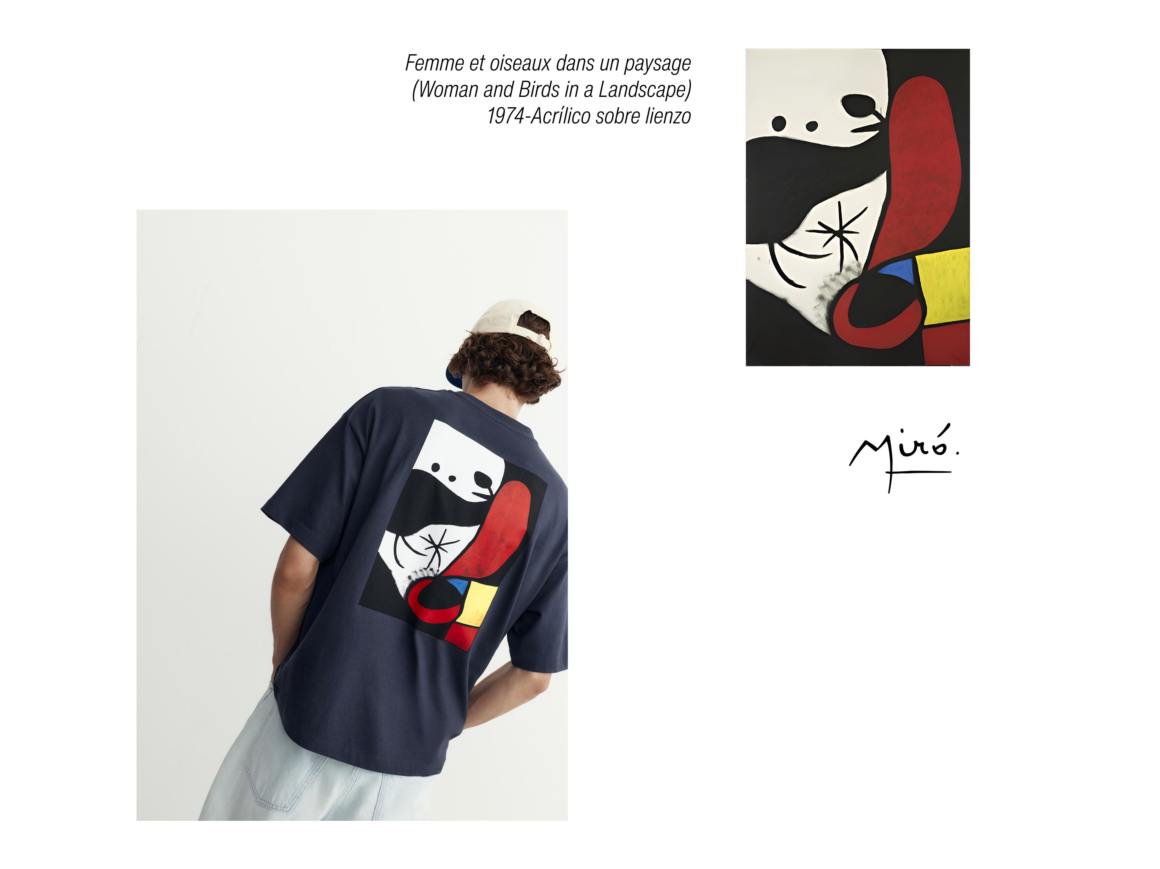 Miró relaxed fit T-shirt — Navy