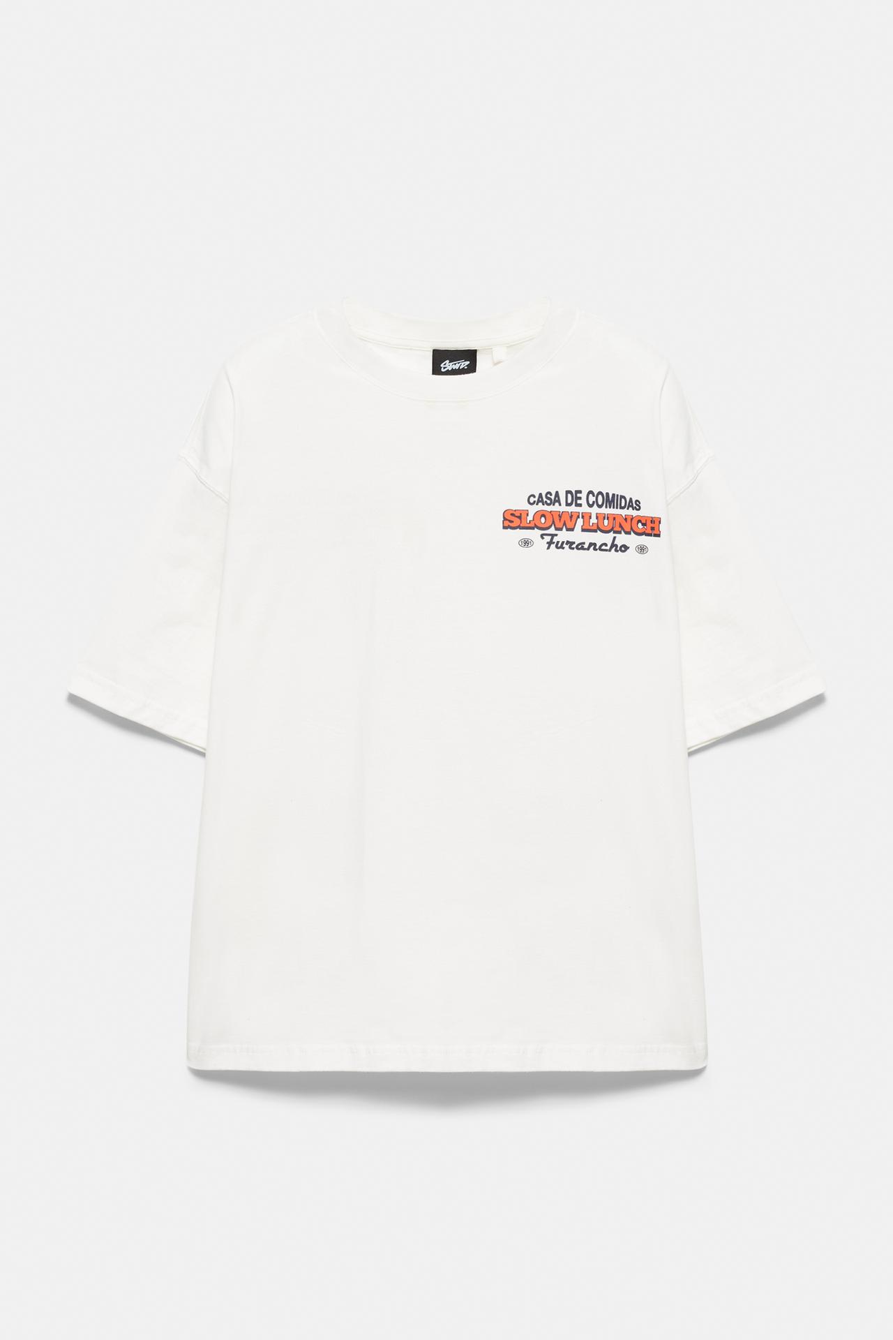 STWD Furancho graphic T-shirt — White