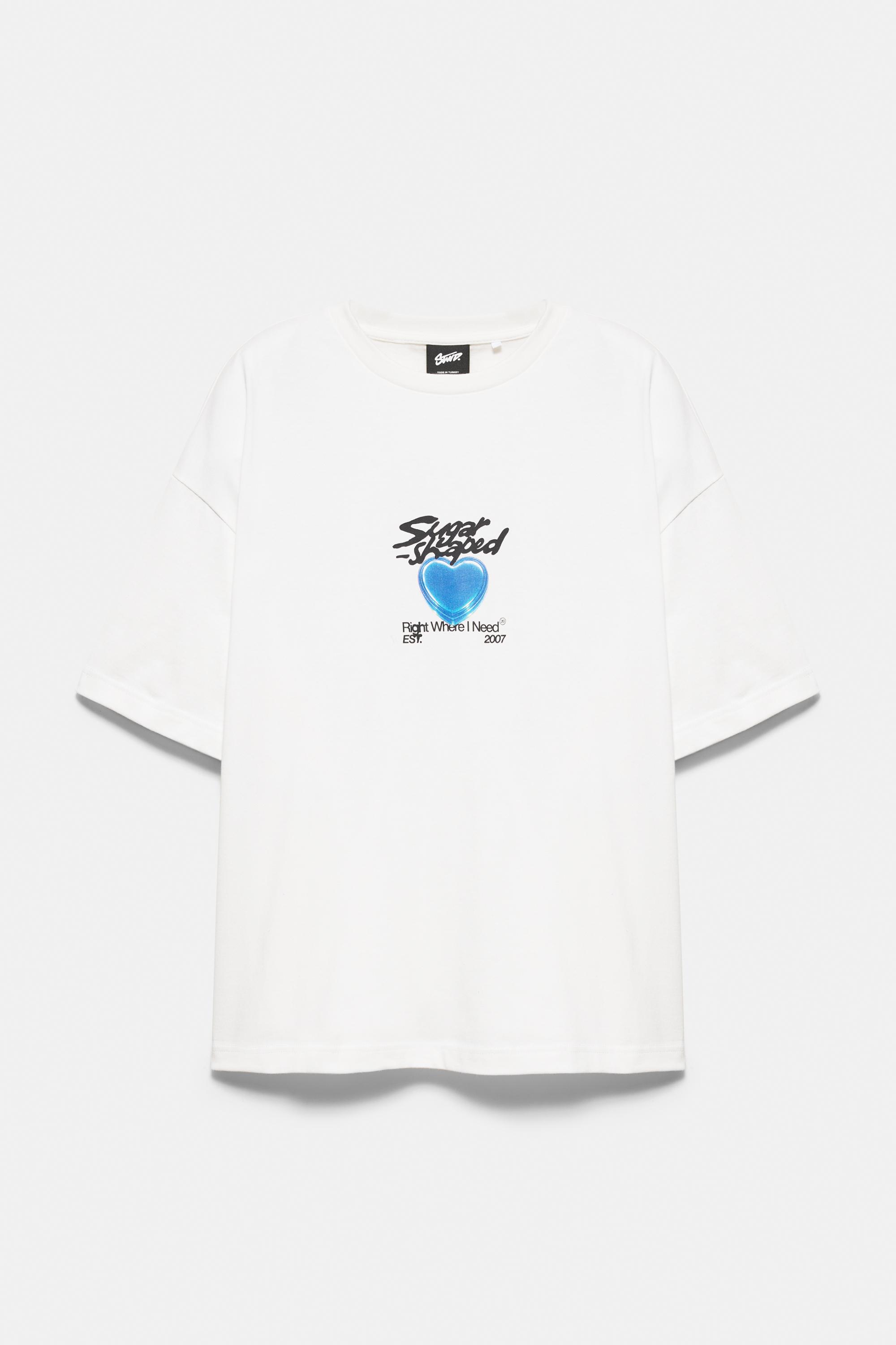 STWD Sweet Candy graphic T-shirt — White
