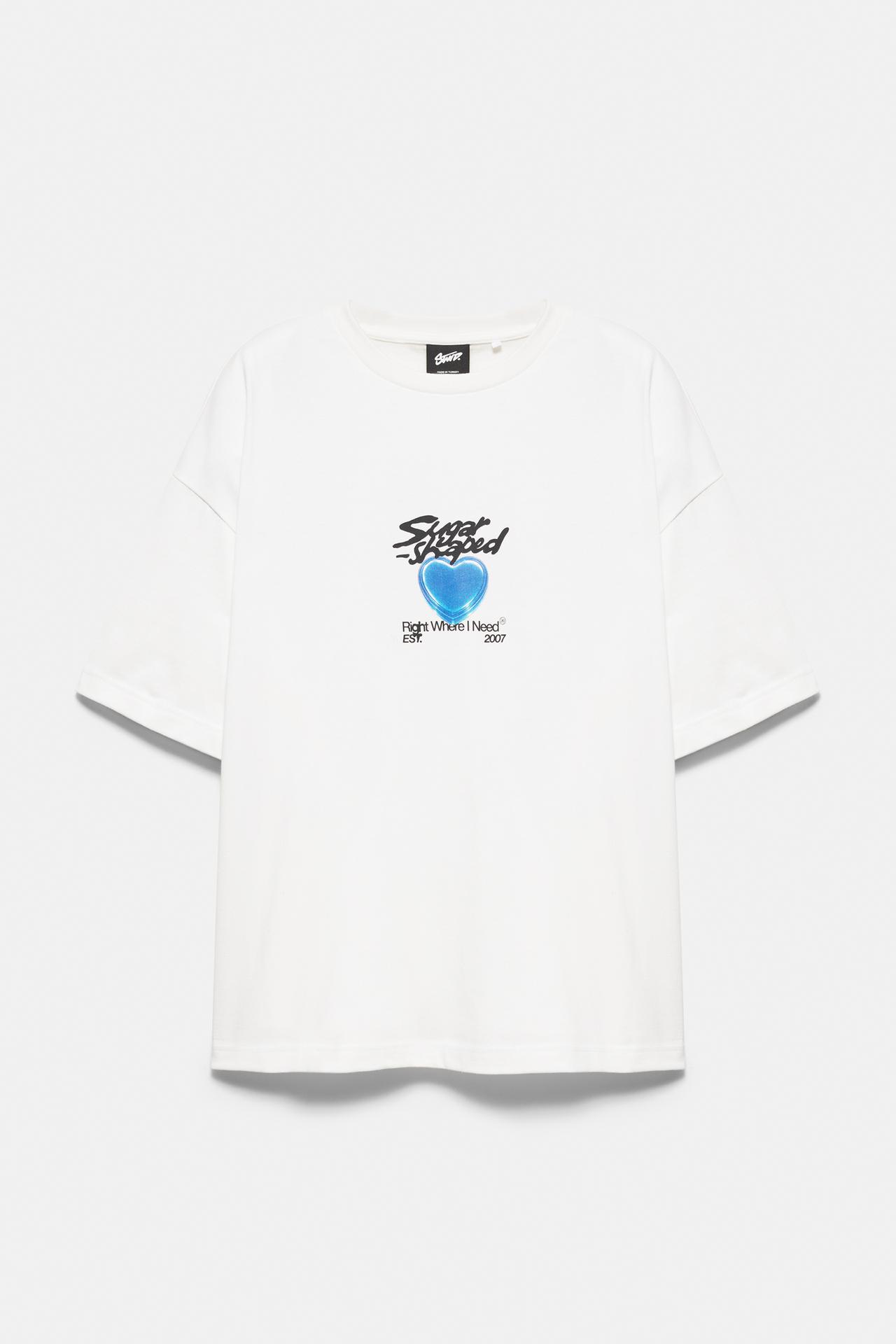 STWD Sweet Candy graphic T-shirt — White