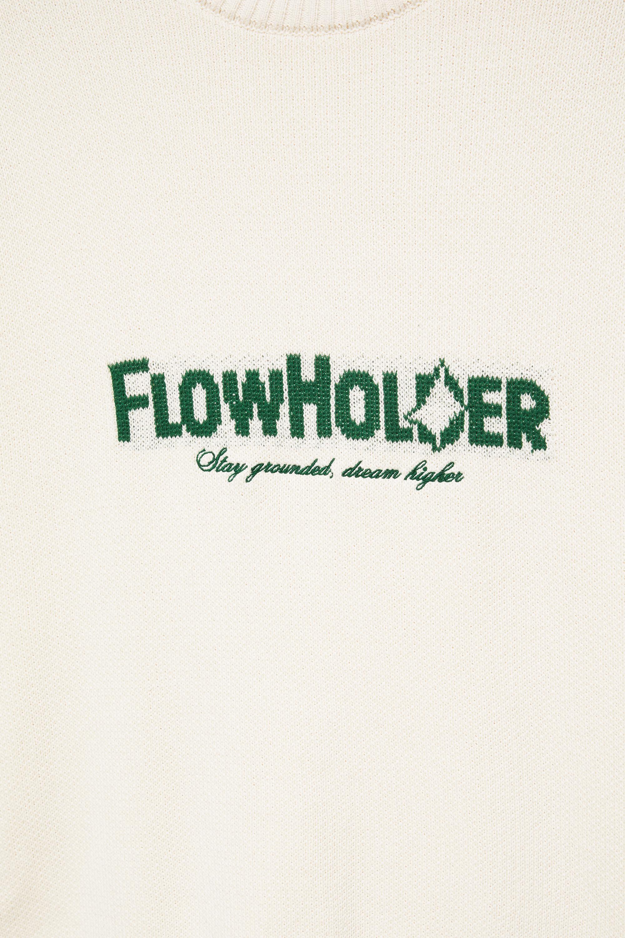 STWD graphic jumper — White