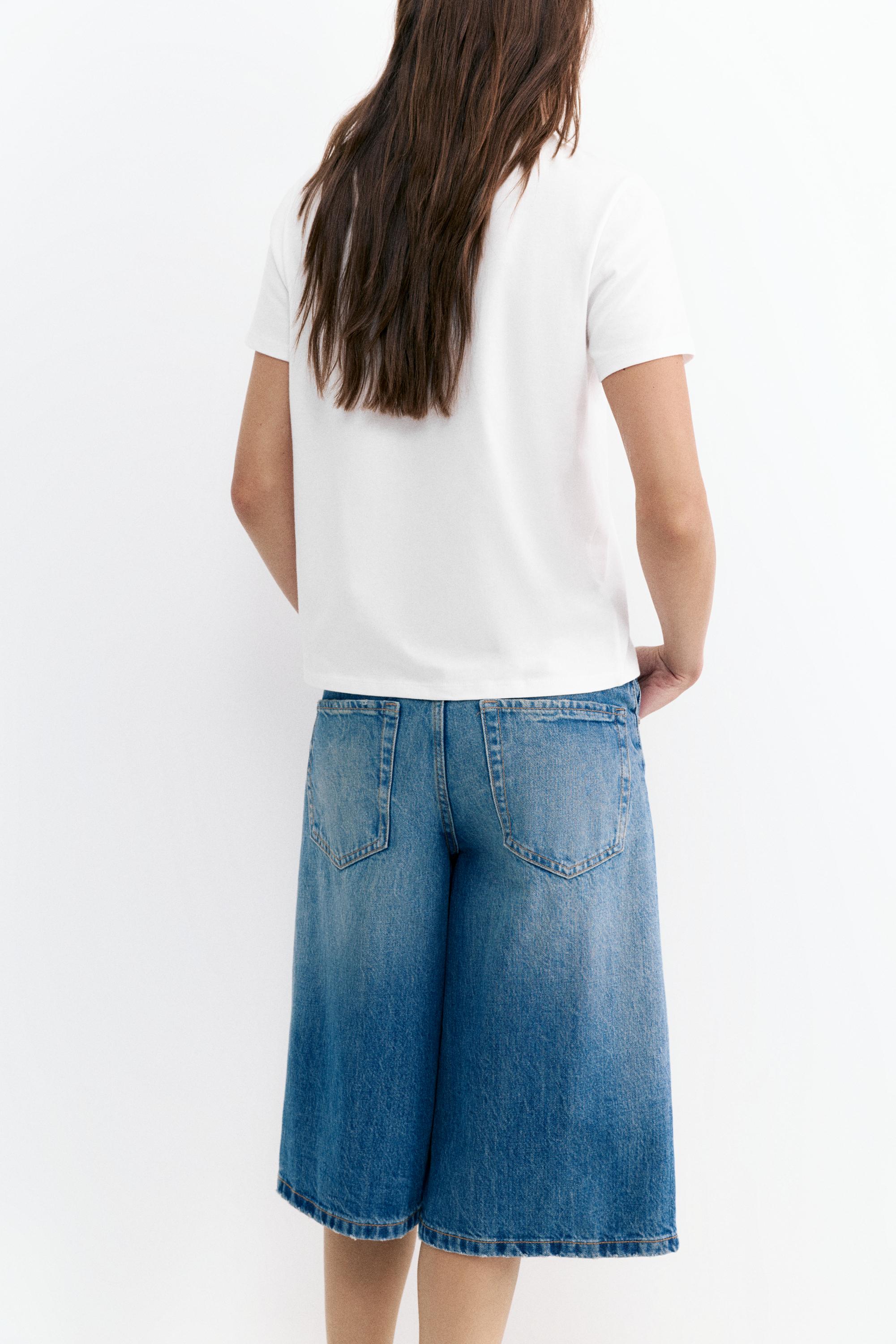 Studded graphic T-shirt — White