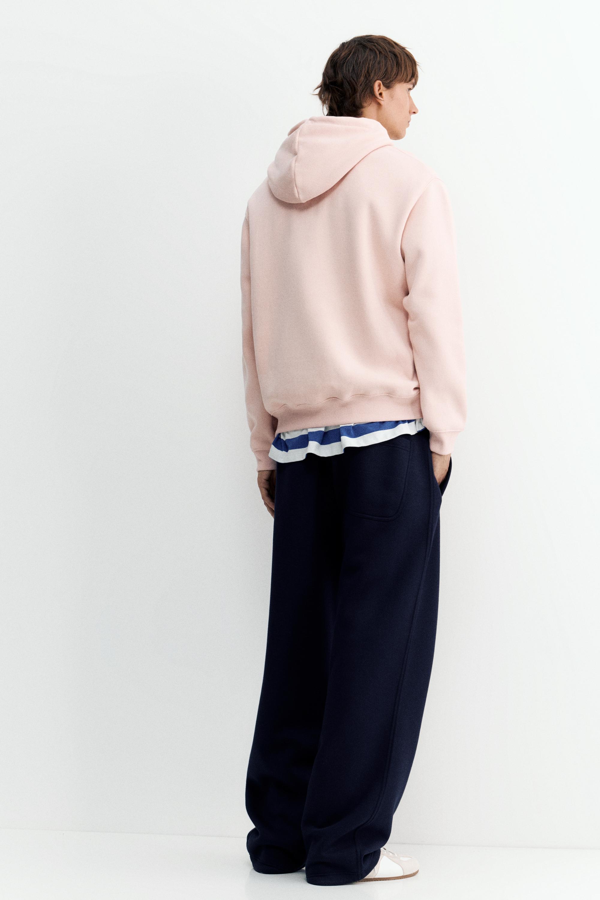 Basic hoodie — Pink