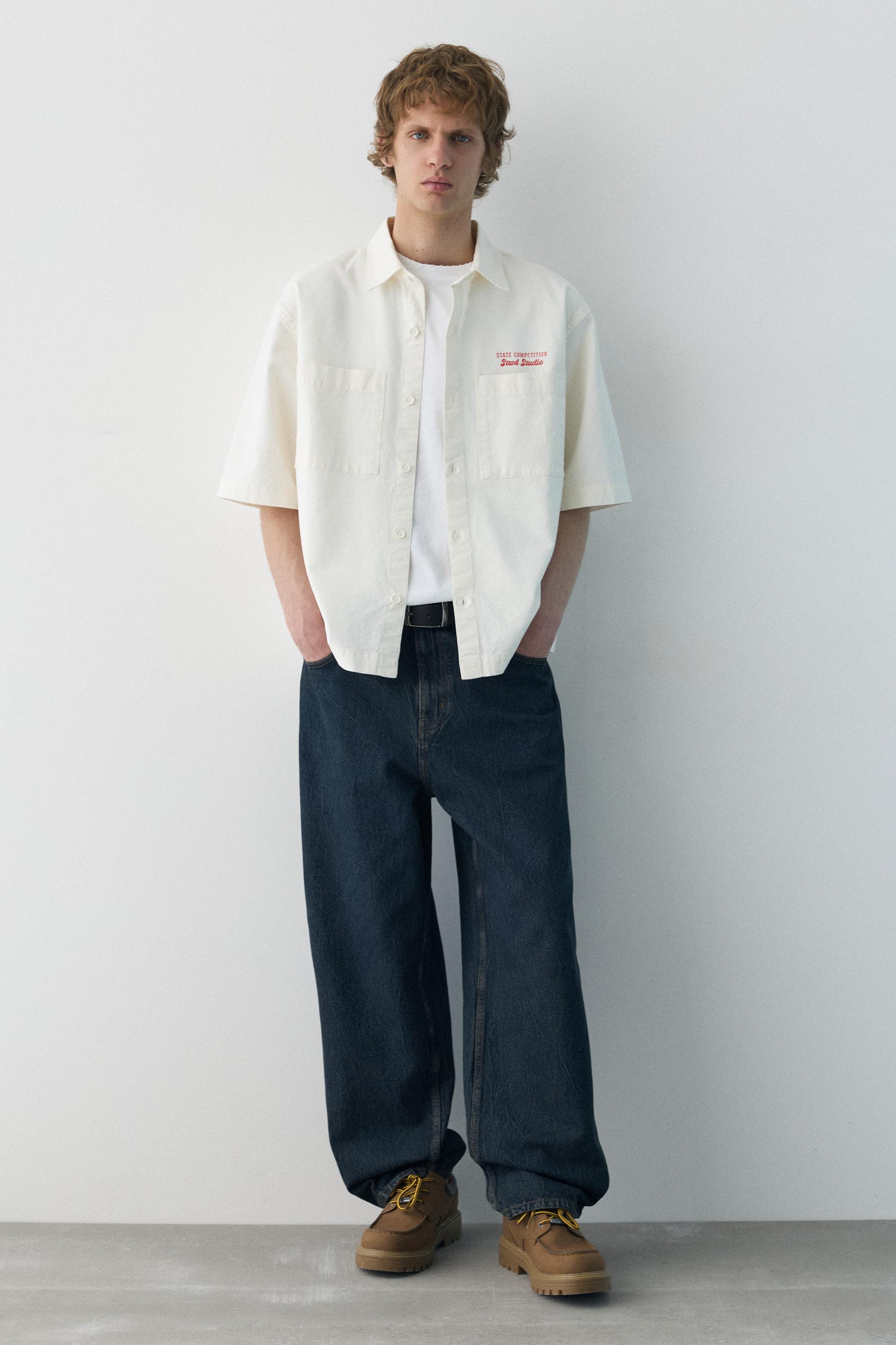 Kısa kollu STWD Studio gömlek - Görsel 30