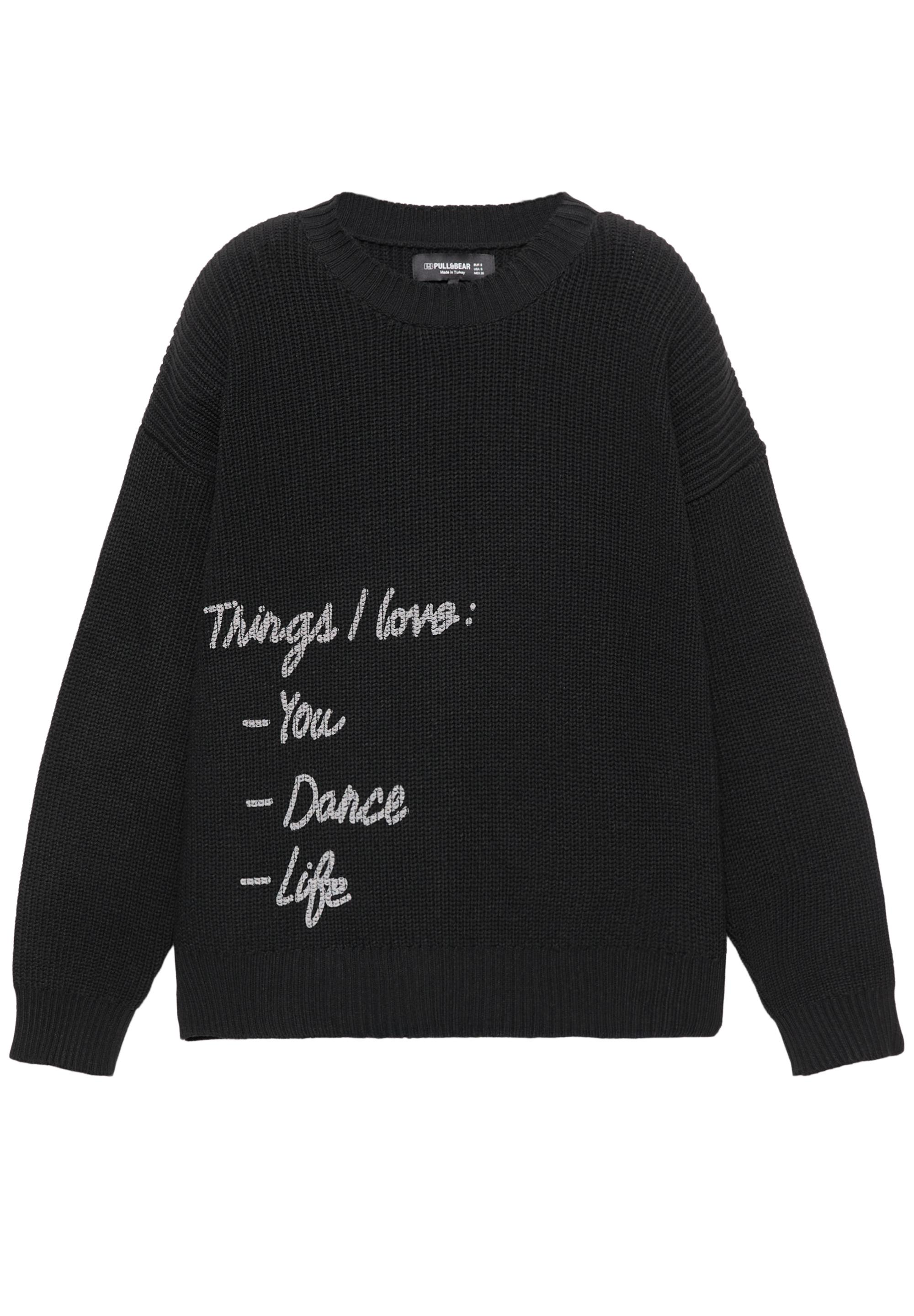 Text sweater