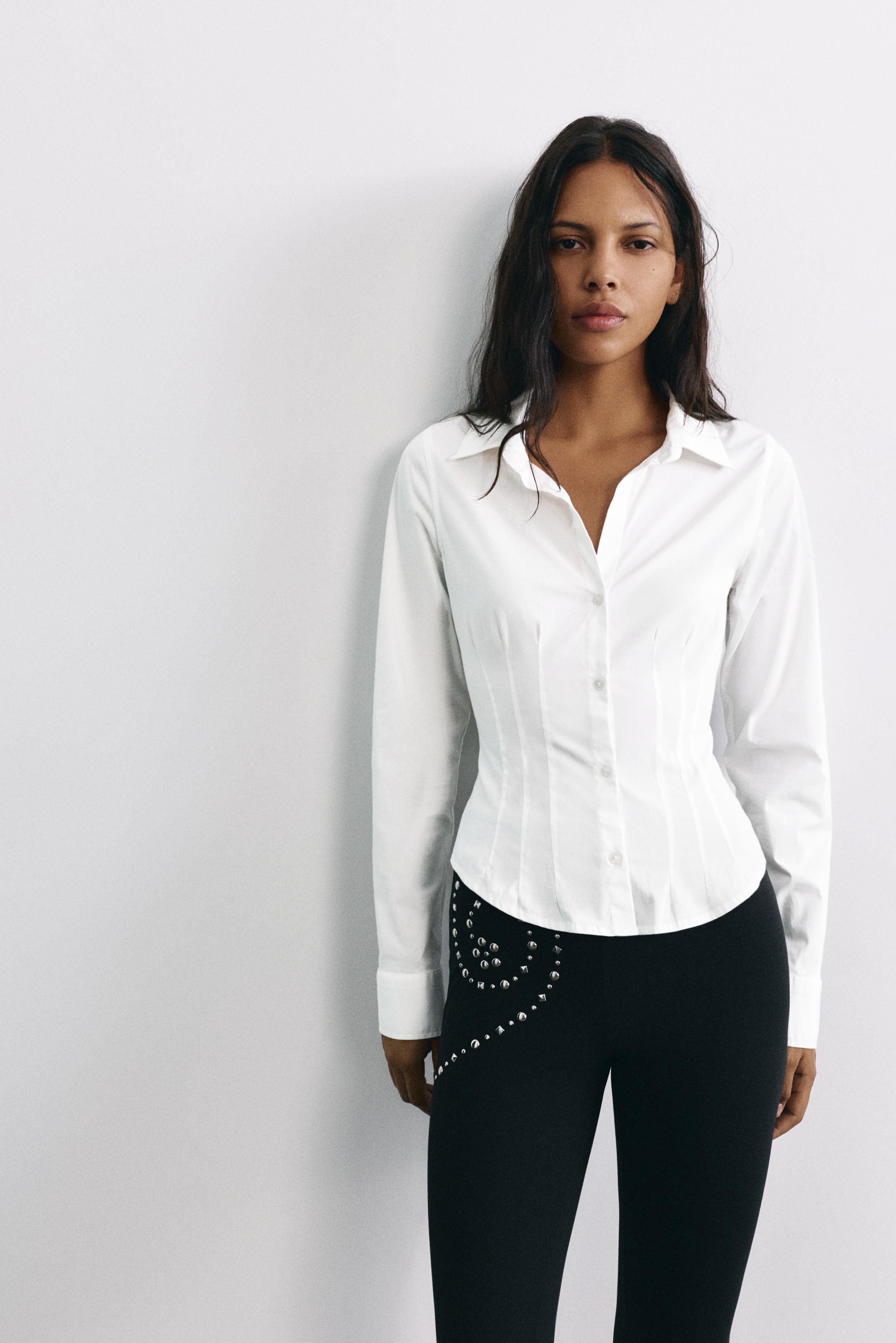 Studded capris — Black