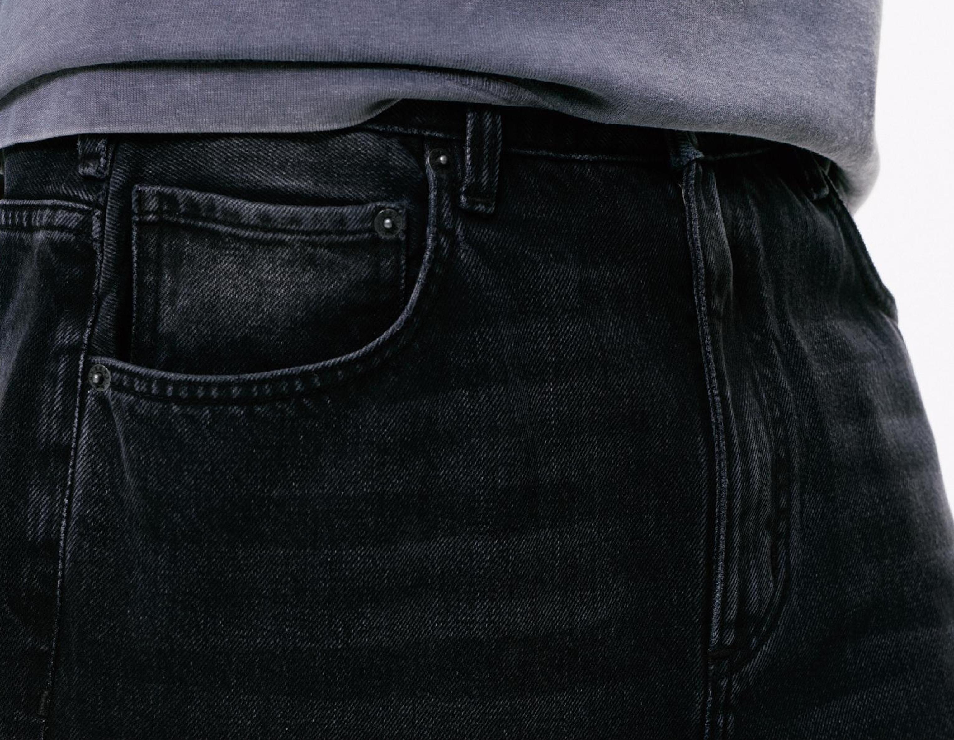 Baggy jeans — Faded black